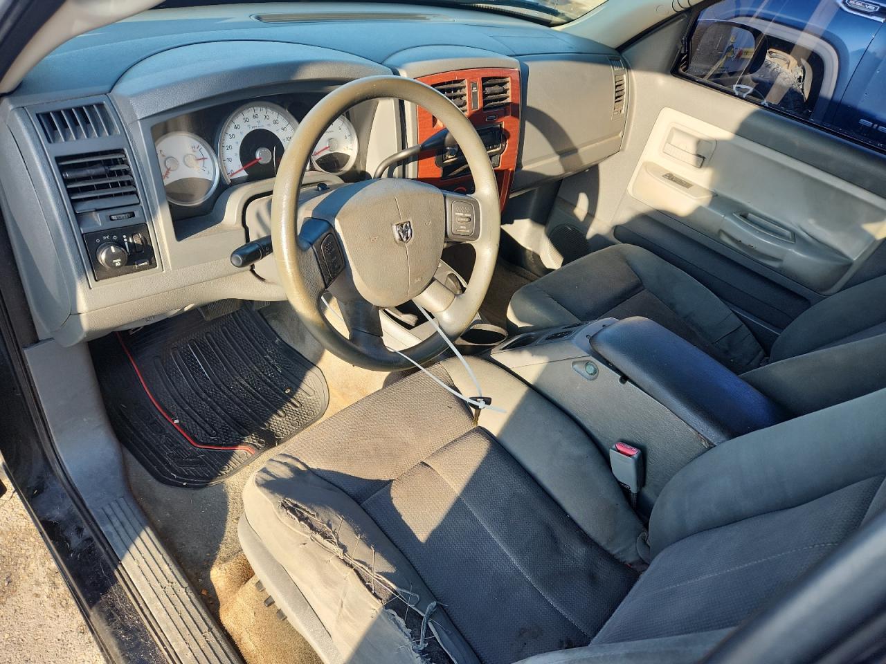 2005 Dodge Dakota Slt Black vin: 1D7HE42K45S269016