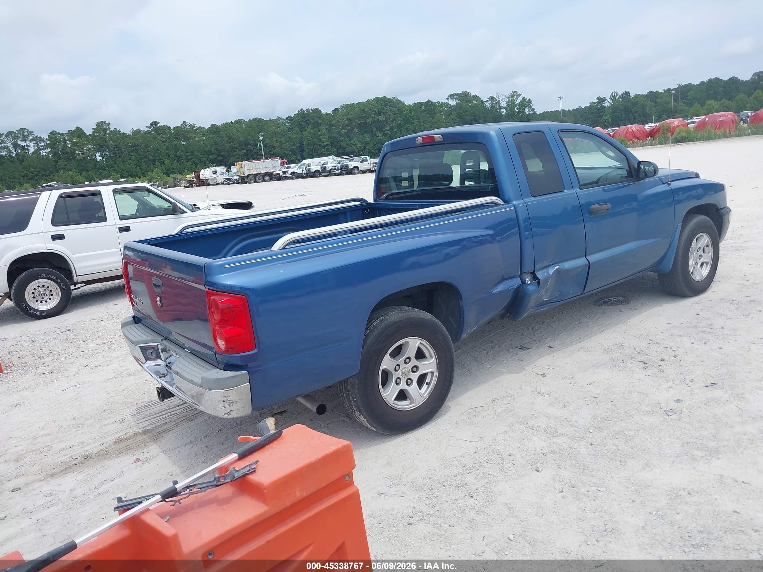 2005 Dodge Dakota Slt Blue vin: 1D7HE42K75S180539