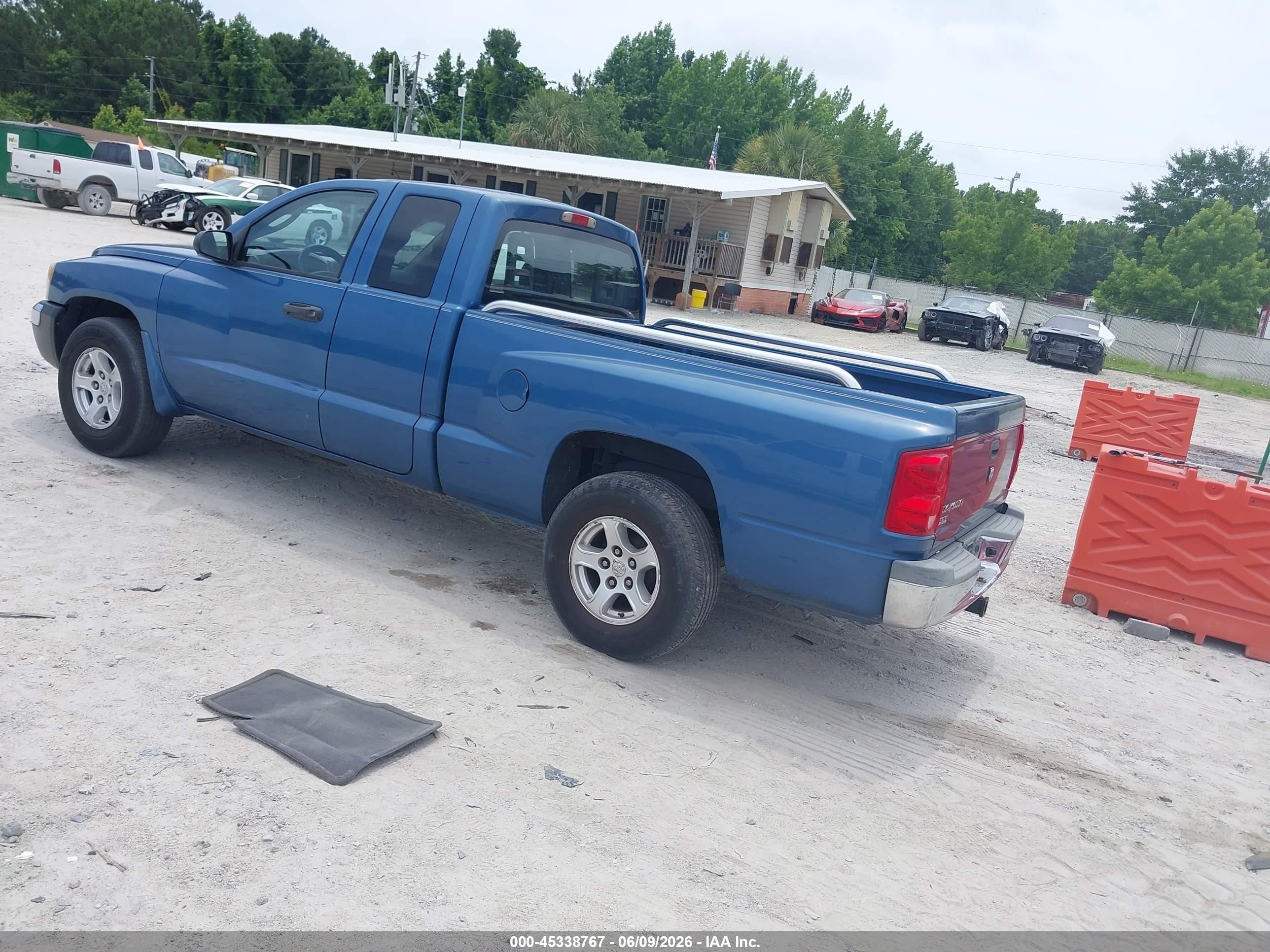 2005 Dodge Dakota Slt Blue vin: 1D7HE42K75S180539