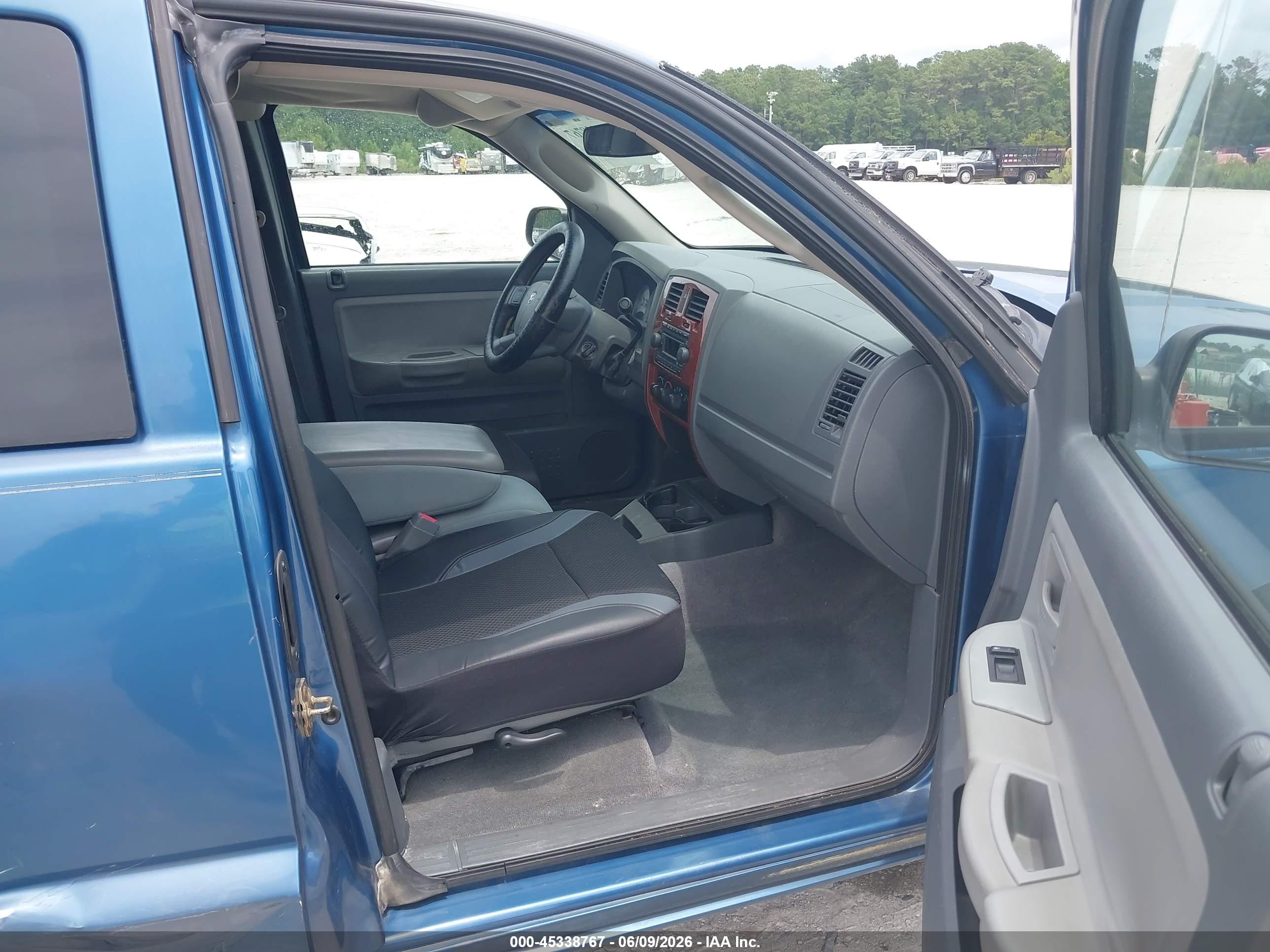 2005 Dodge Dakota Slt Blue vin: 1D7HE42K75S180539