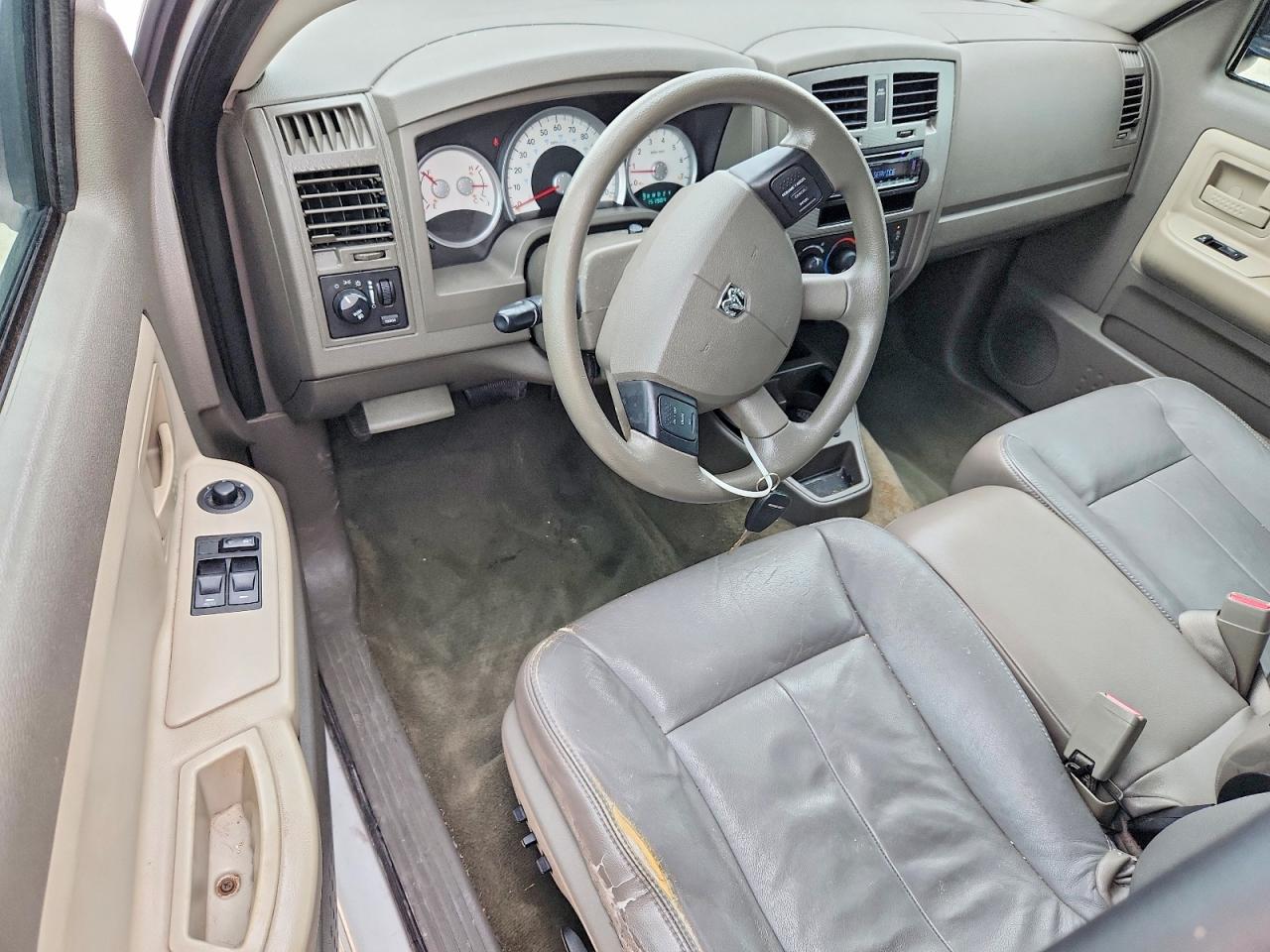 2006 Dodge Dakota Slt White vin: 1D7HE42K76S711949