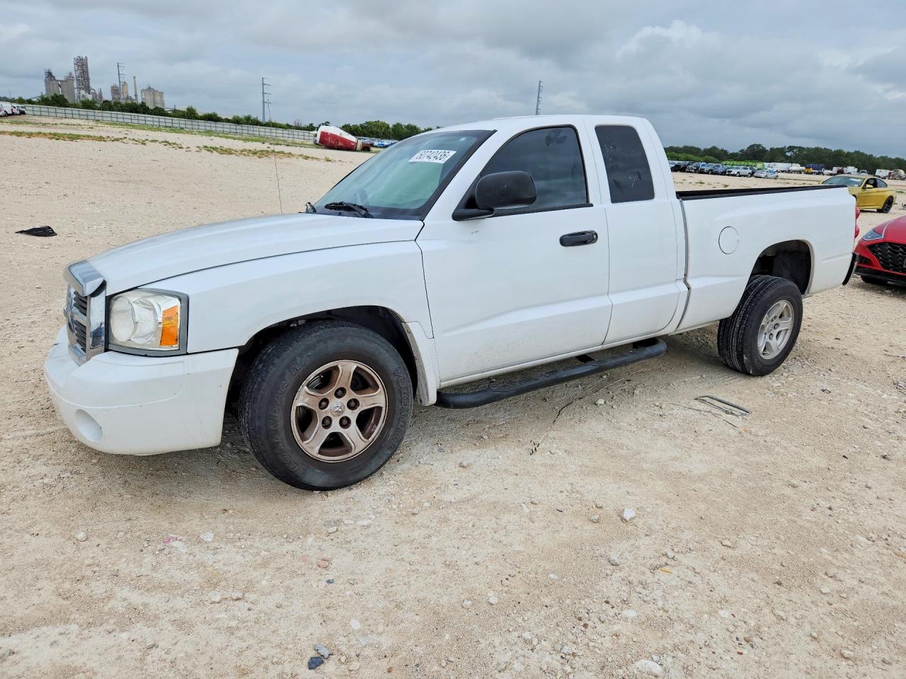 2006 Dodge Dakota Slt White vin: 1D7HE42K76S711949