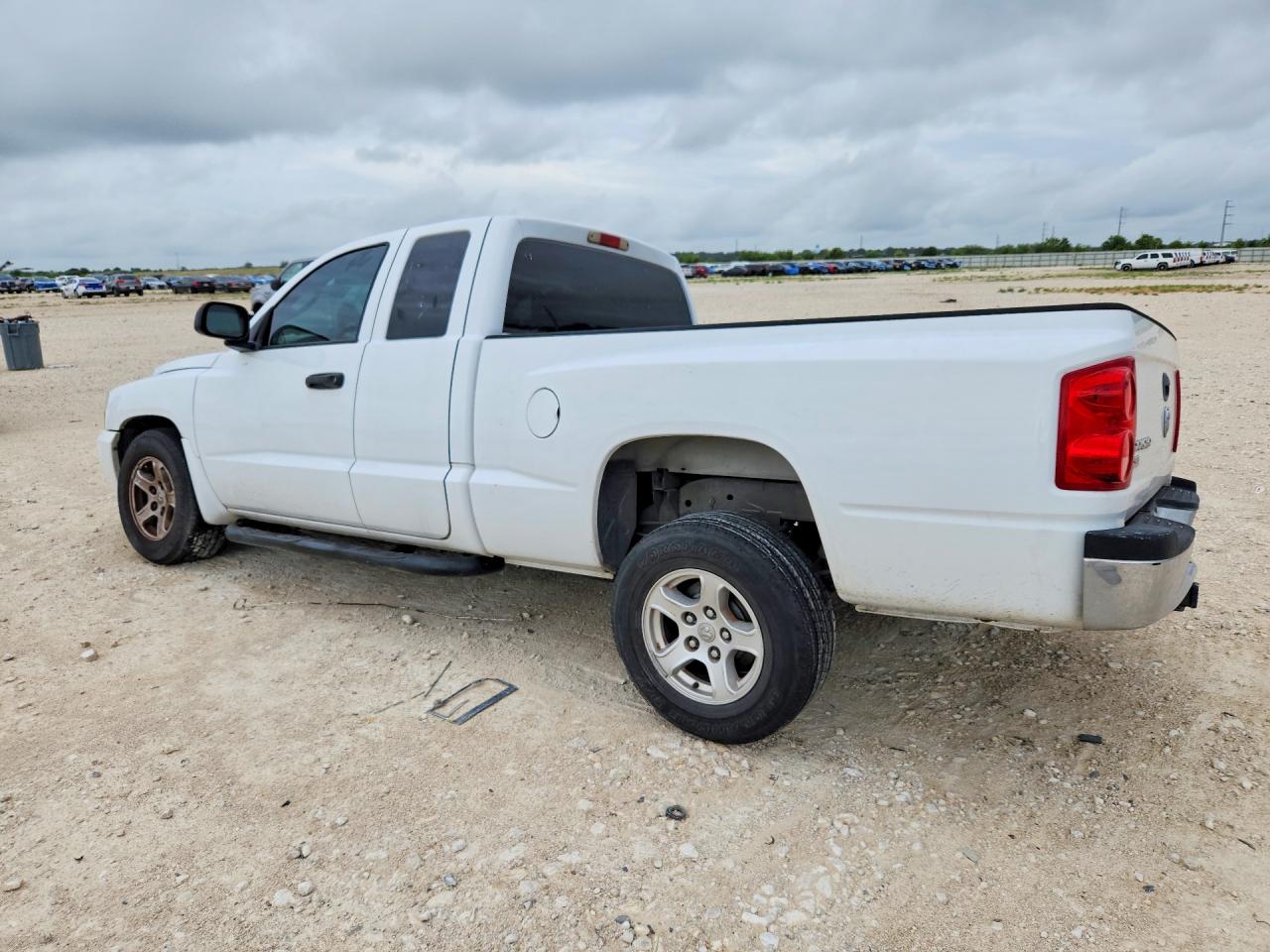 2006 Dodge Dakota Slt White vin: 1D7HE42K76S711949