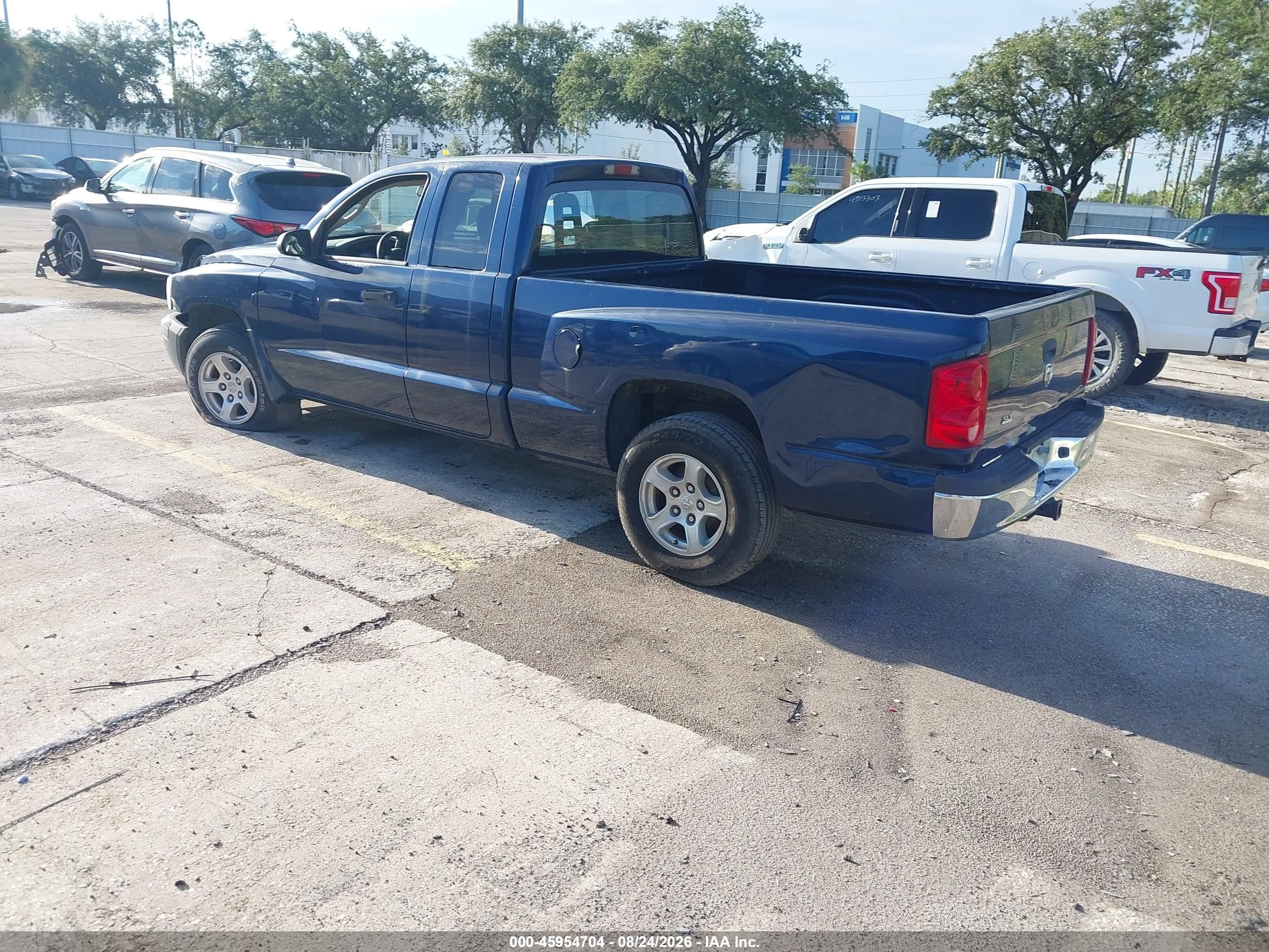 2005 Dodge Dakota Slt Blue vin: 1D7HE42K85S313874
