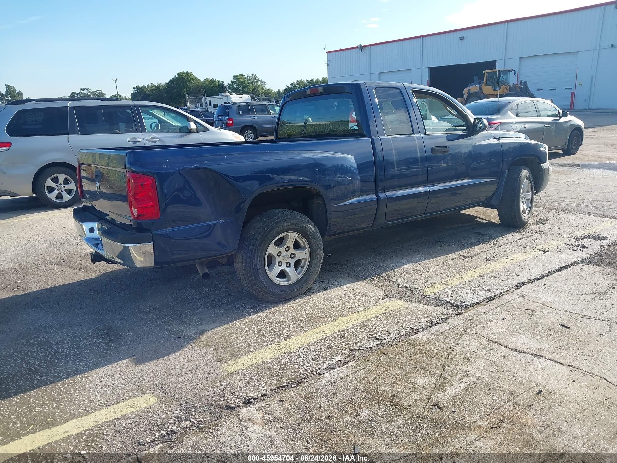 2005 Dodge Dakota Slt Blue vin: 1D7HE42K85S313874