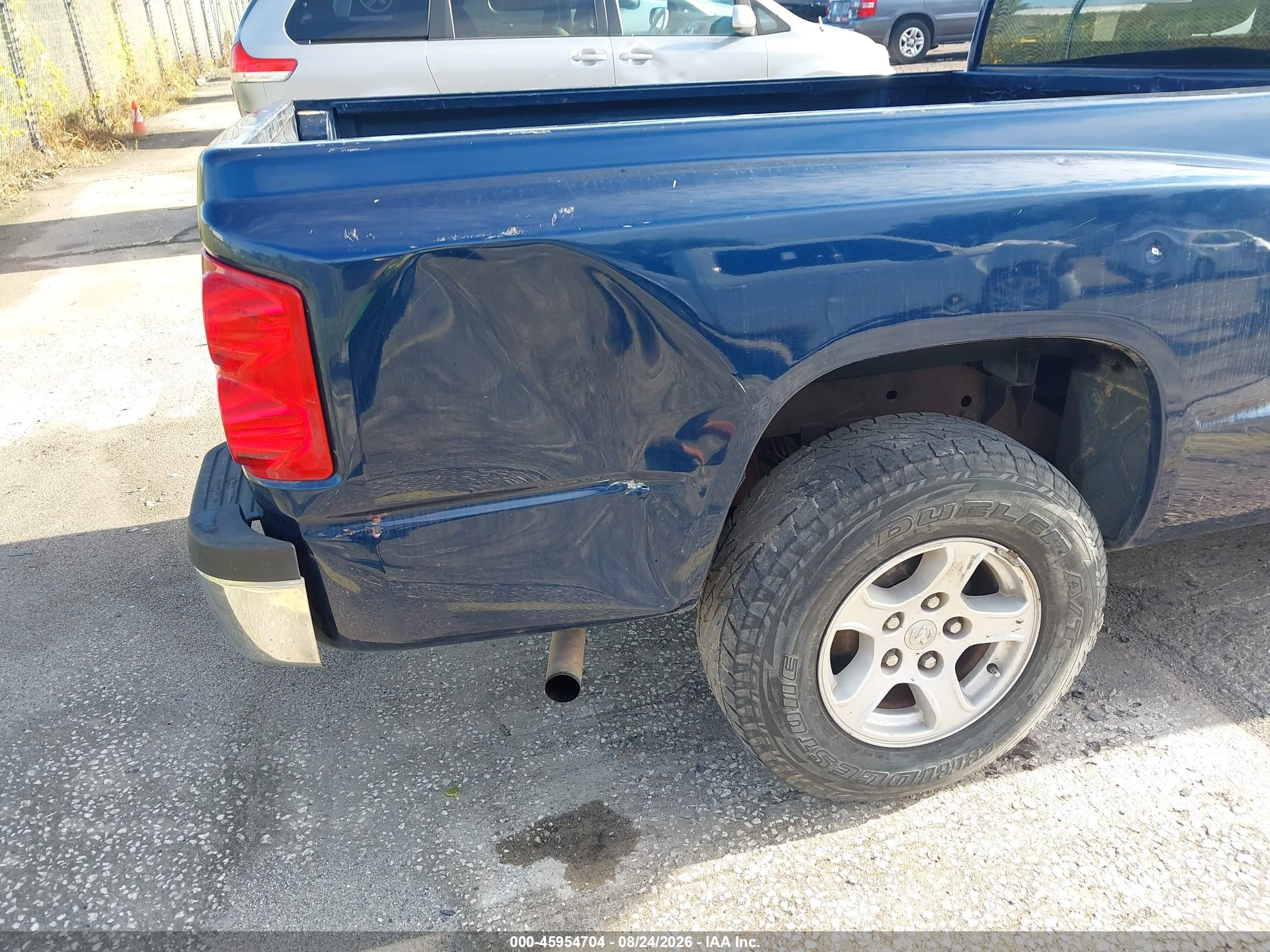 2005 Dodge Dakota Slt Blue vin: 1D7HE42K85S313874