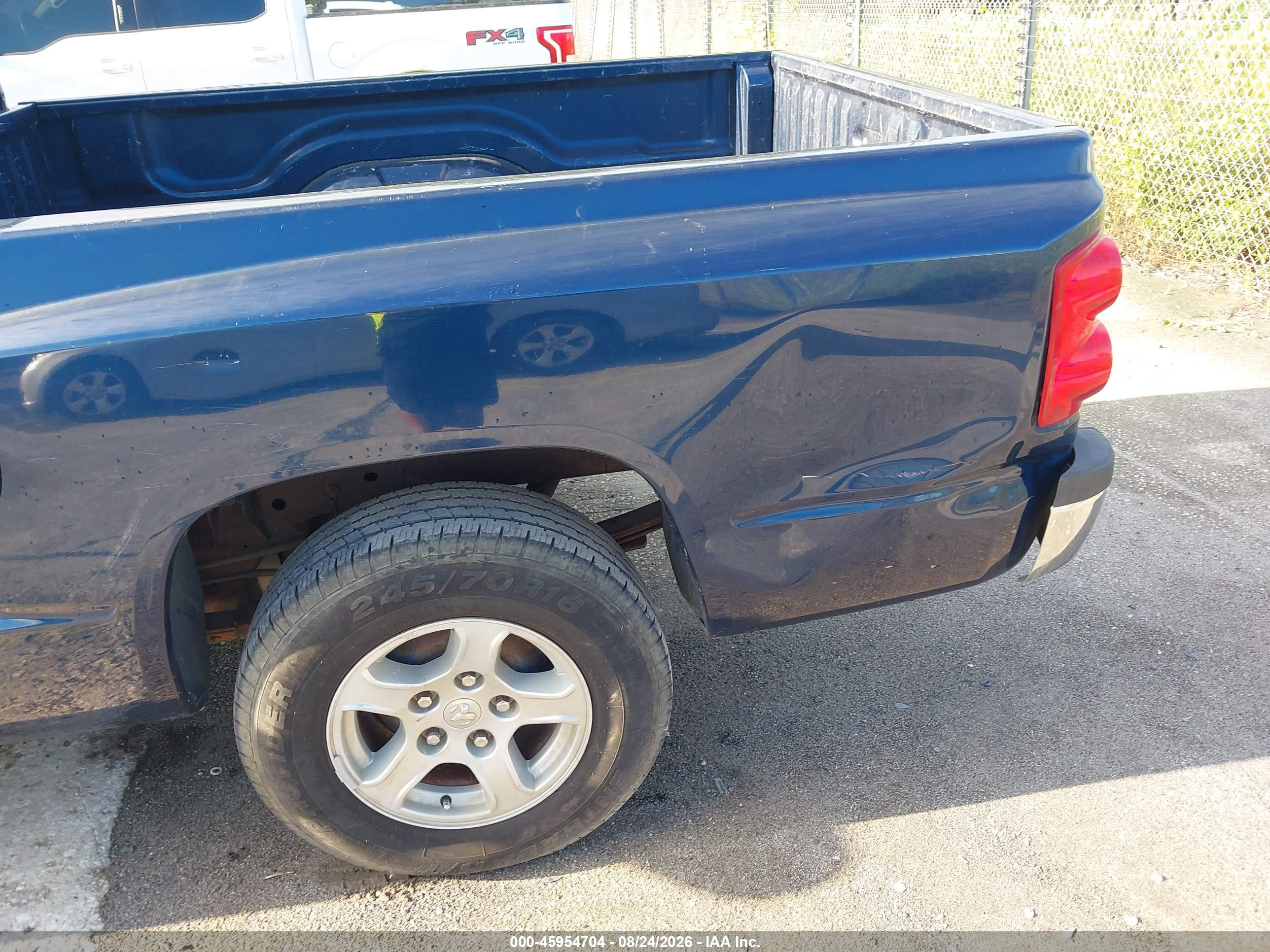 2005 Dodge Dakota Slt Blue vin: 1D7HE42K85S313874