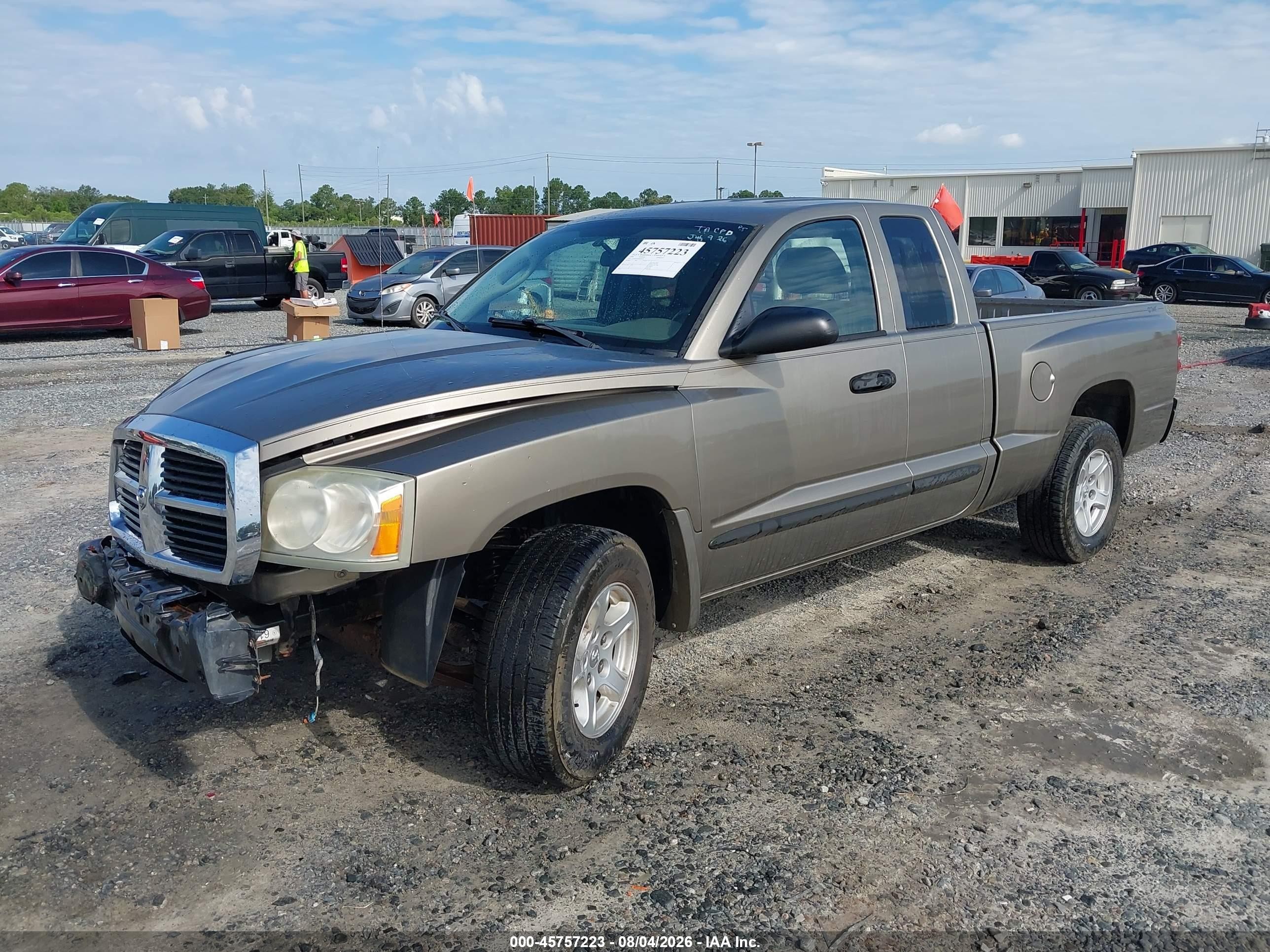 2006 Dodge Dakota Slt Tan vin: 1D7HE42K86S603520