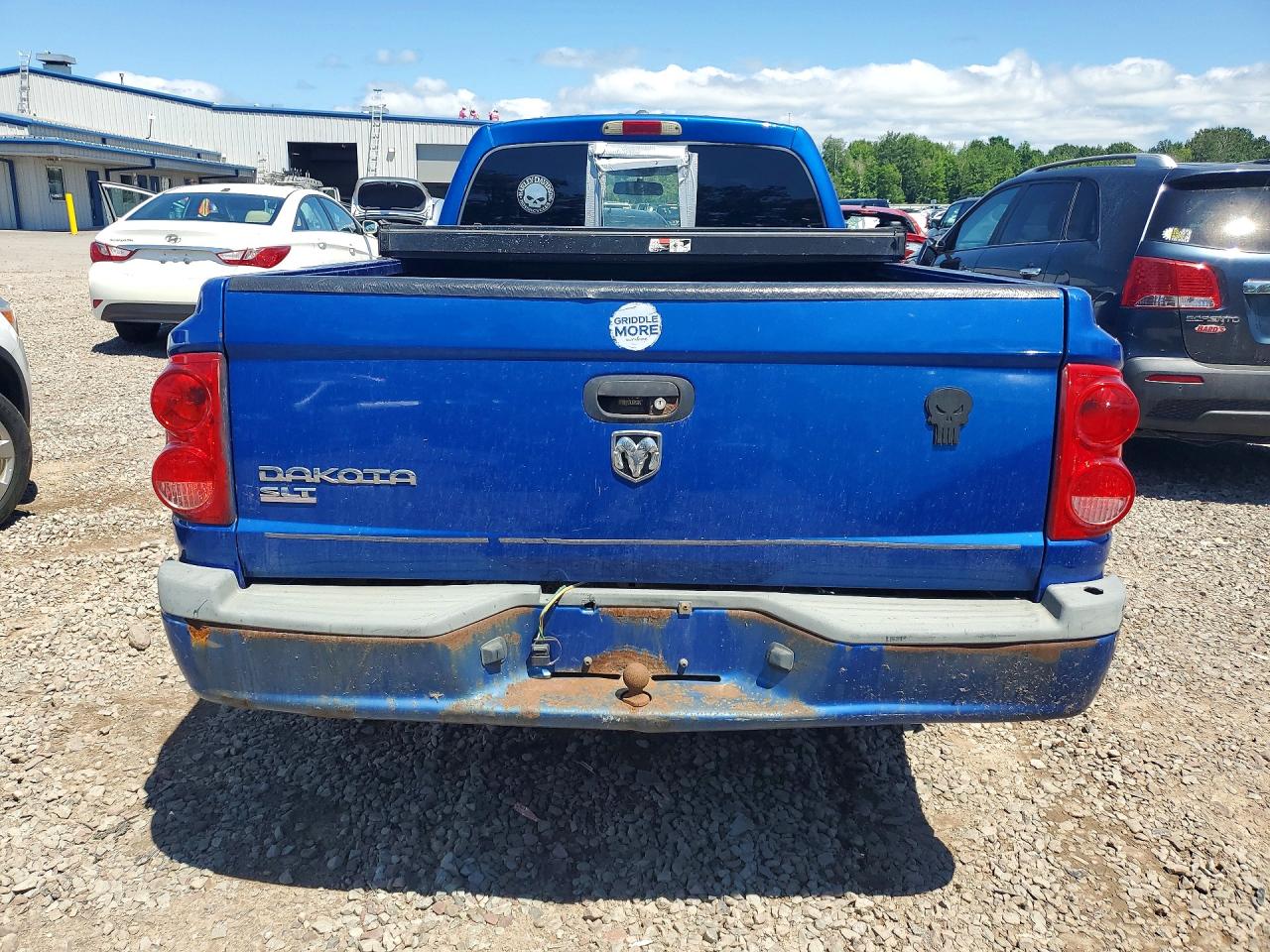2007 Dodge Dakota Slt Blue vin: 1D7HE42K97S160067