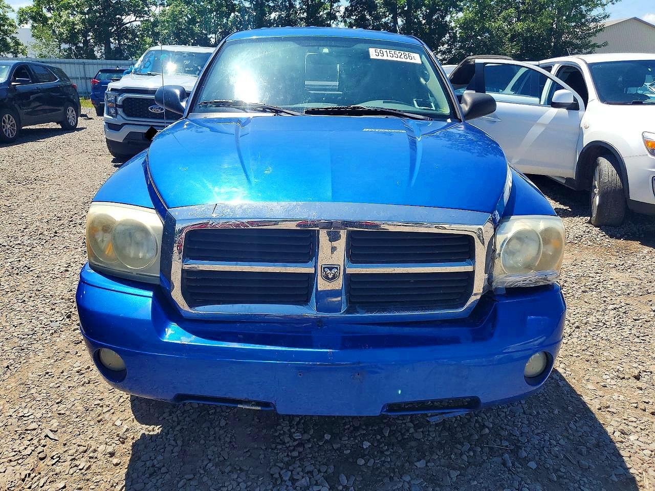 2007 Dodge Dakota Slt Blue vin: 1D7HE42K97S160067