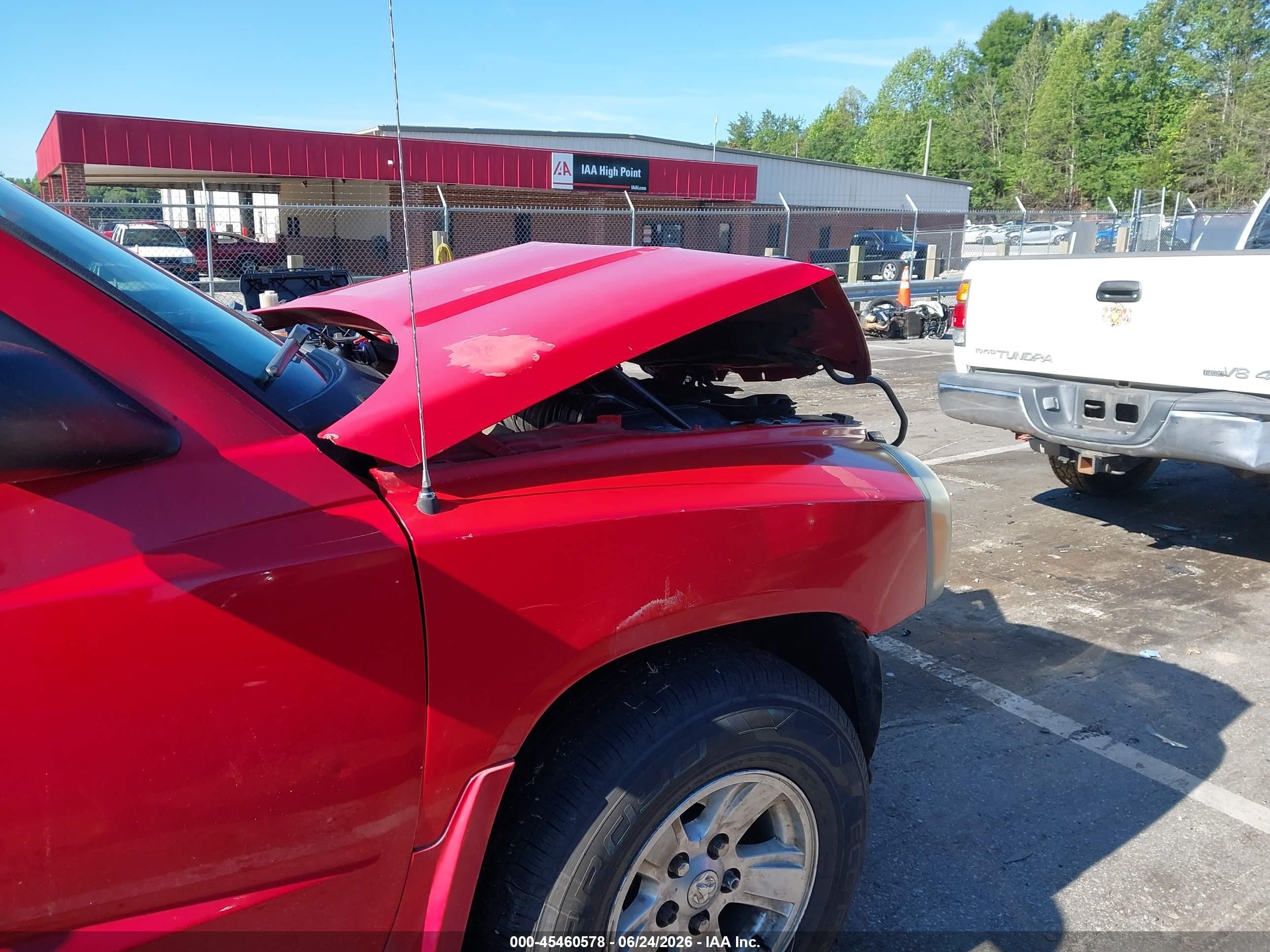 2005 Dodge Dakota Slt Red vin: 1D7HE42KX5S214988