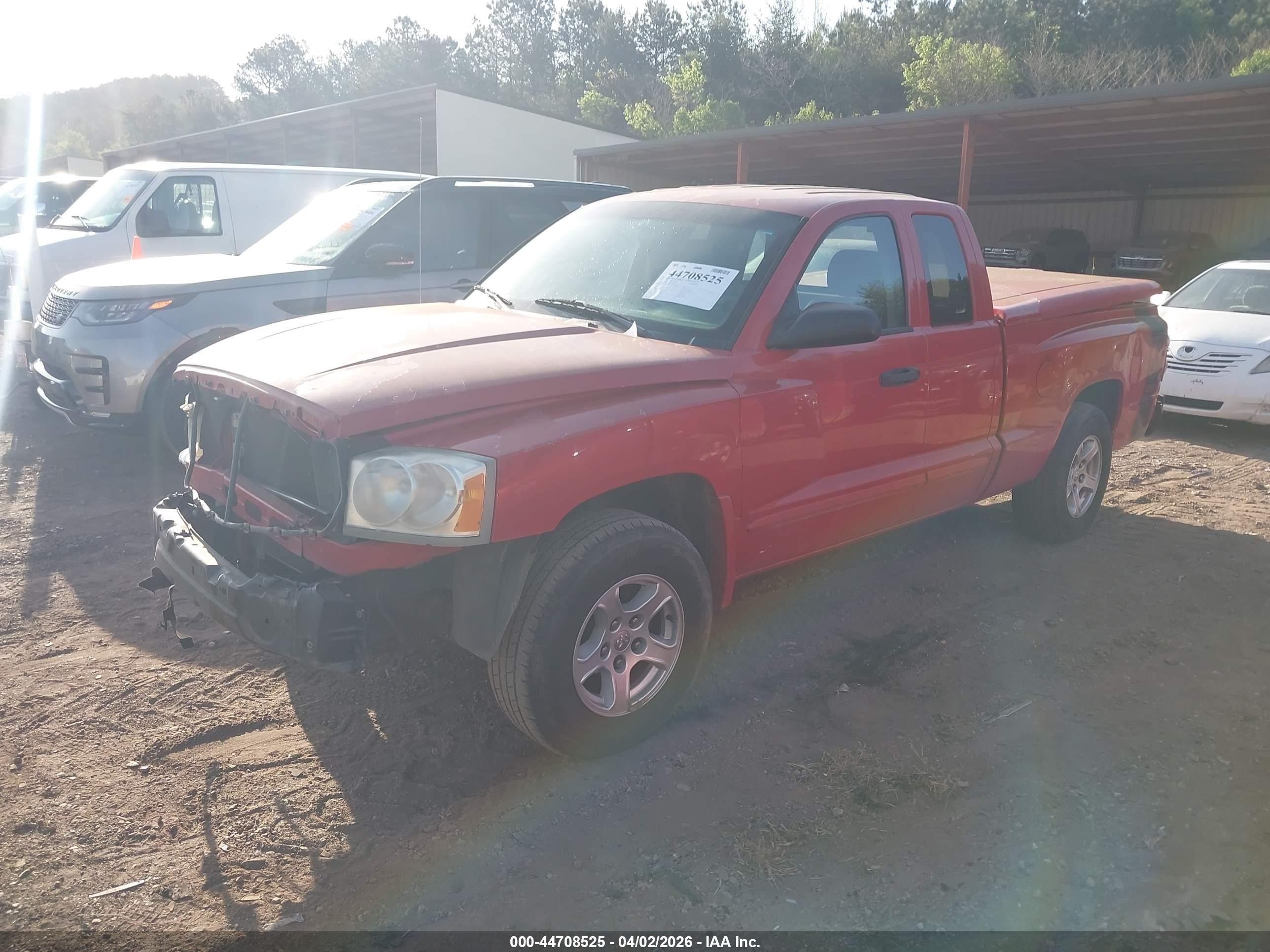 2005 Dodge Dakota Slt Red vin: 1D7HE42N35S252153