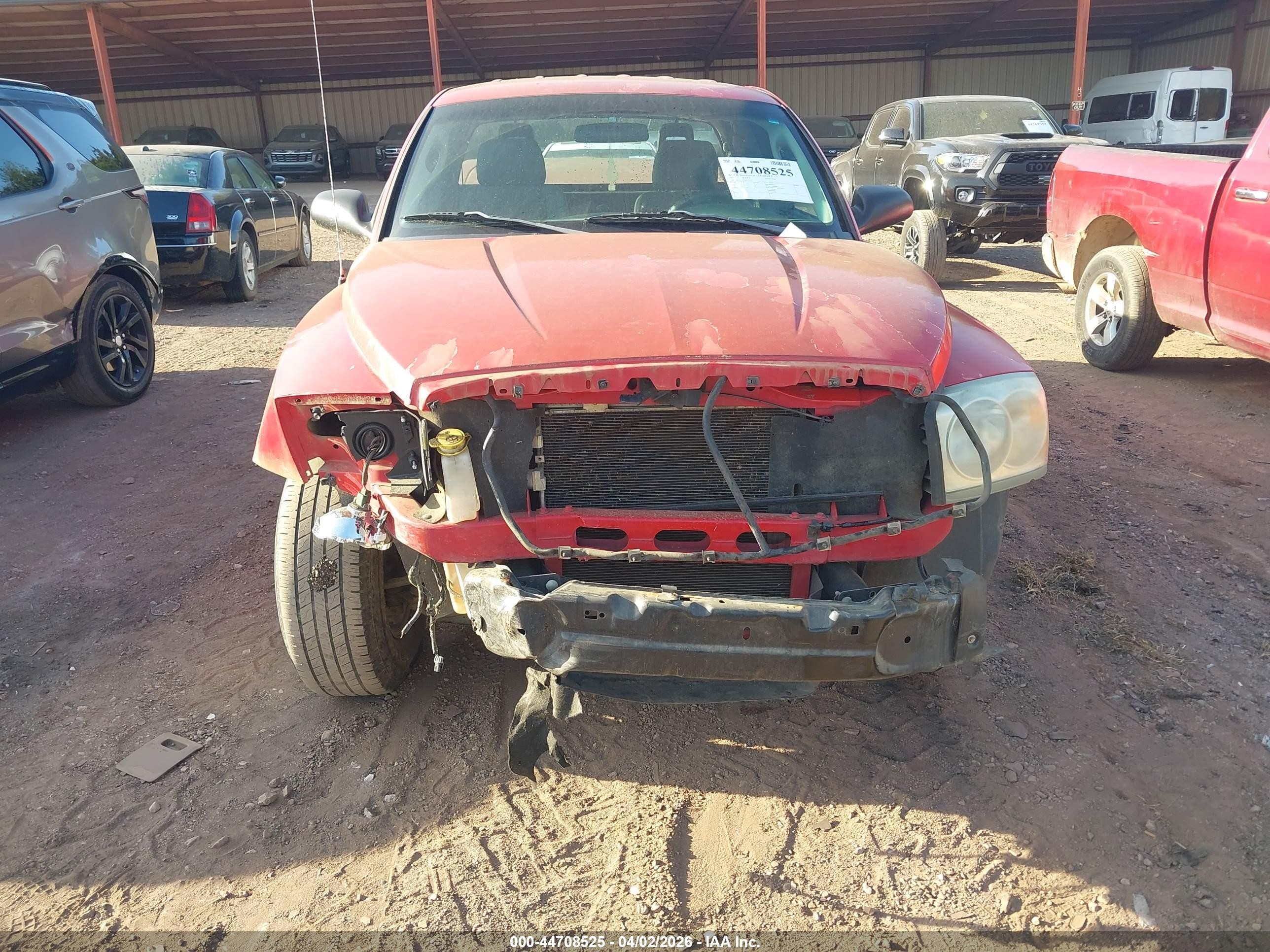 2005 Dodge Dakota Slt Red vin: 1D7HE42N35S252153