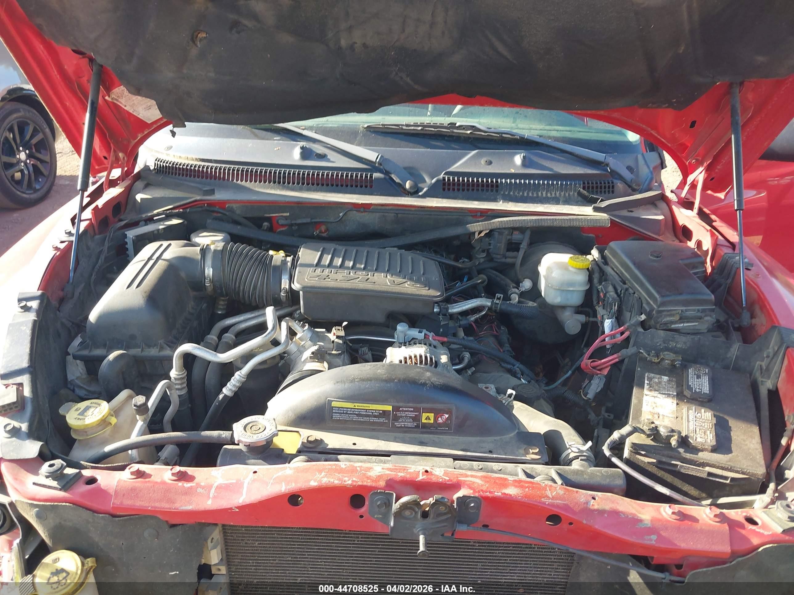 2005 Dodge Dakota Slt Red vin: 1D7HE42N35S252153