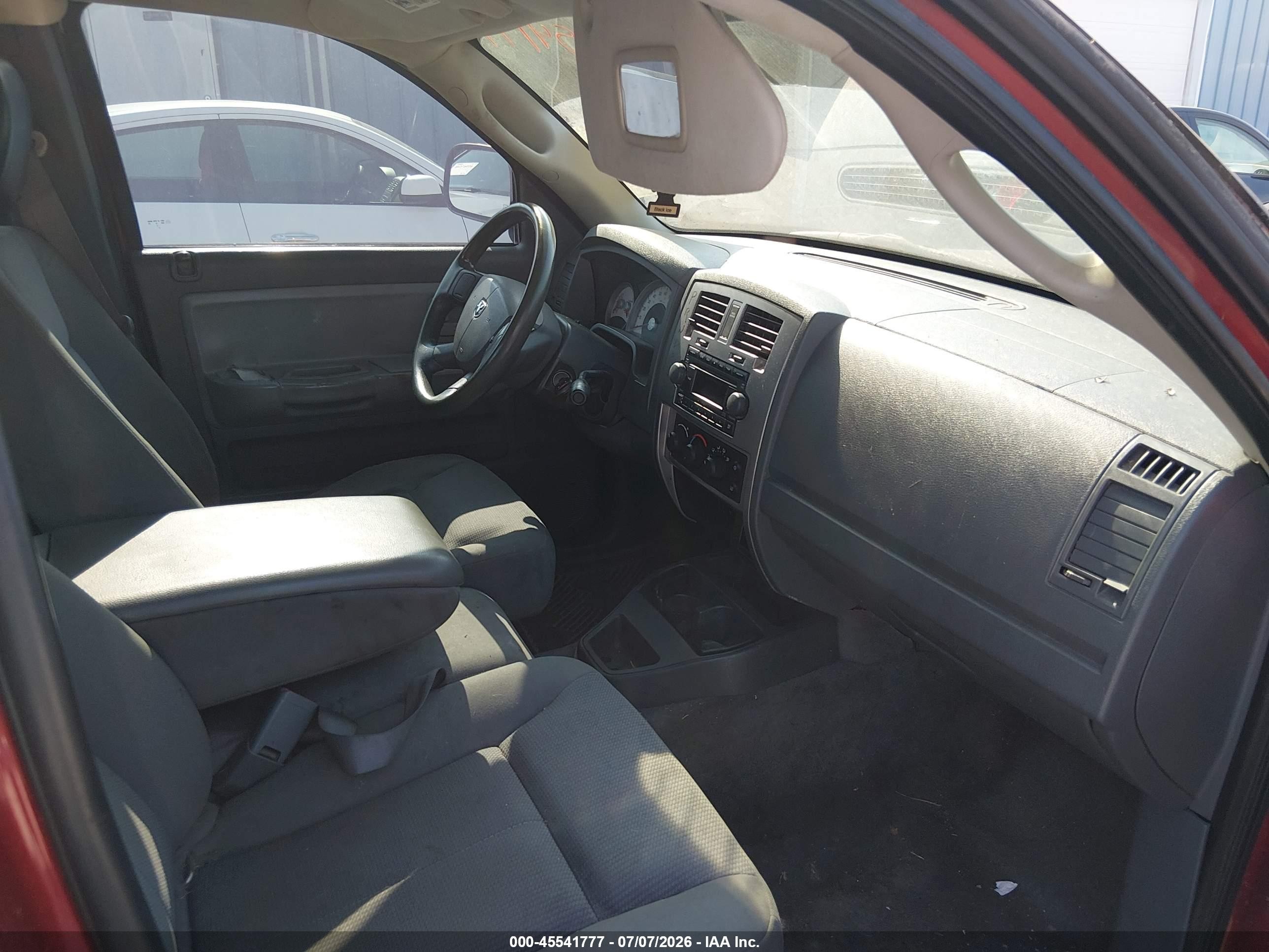 2006 Dodge Dakota Slt Burgundy vin: 1D7HE42N76S623669
