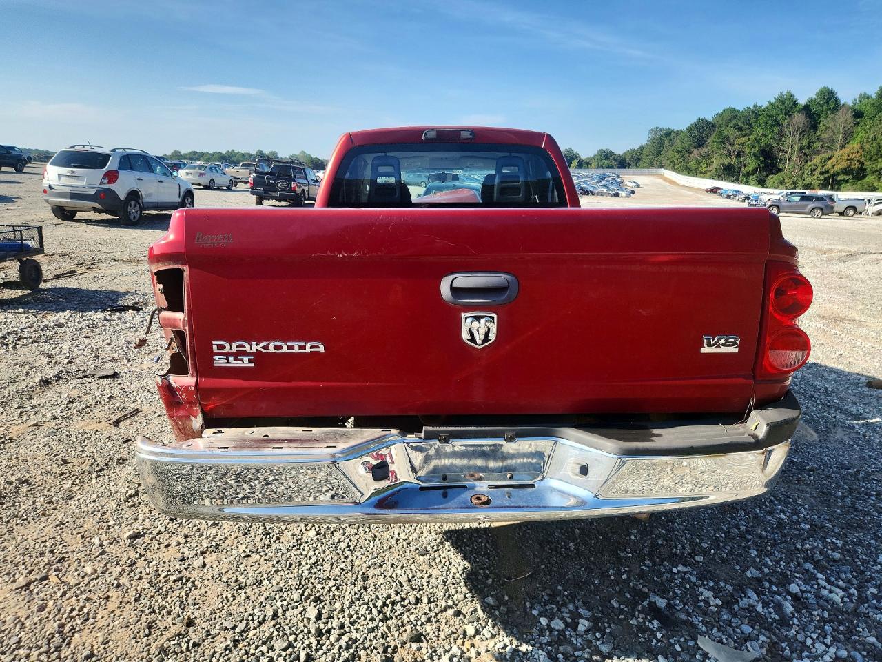 2006 Dodge Dakota Slt Темно-бордовый vin: 1D7HE42N96S643681