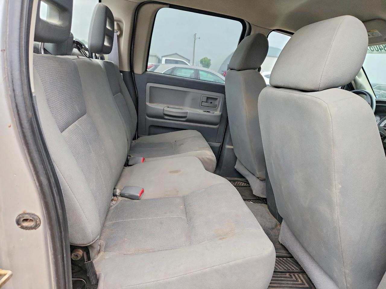 2006 Dodge Dakota Quad Slt Silver vin: 1D7HE48K26S701983