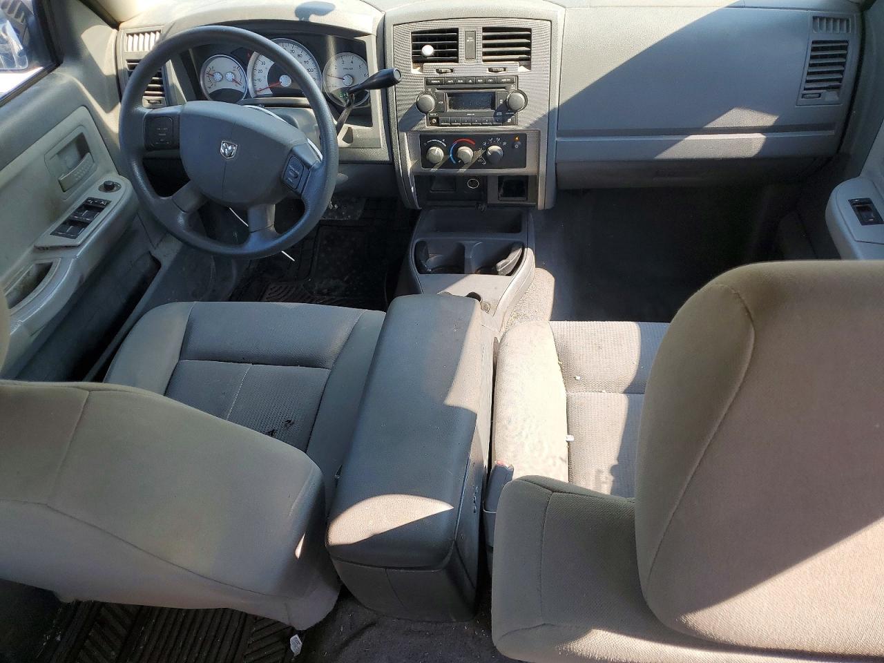 2006 Dodge Dakota Quad Slt Silver vin: 1D7HE48K26S701983