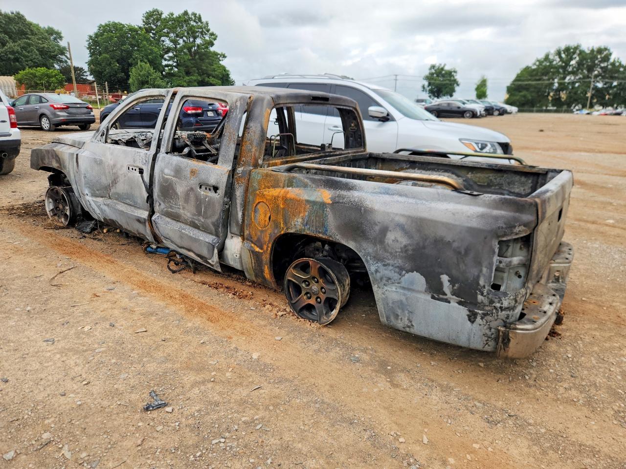 2006 Dodge Dakota Quad Slt Burn vin: 1D7HE48K36S569218