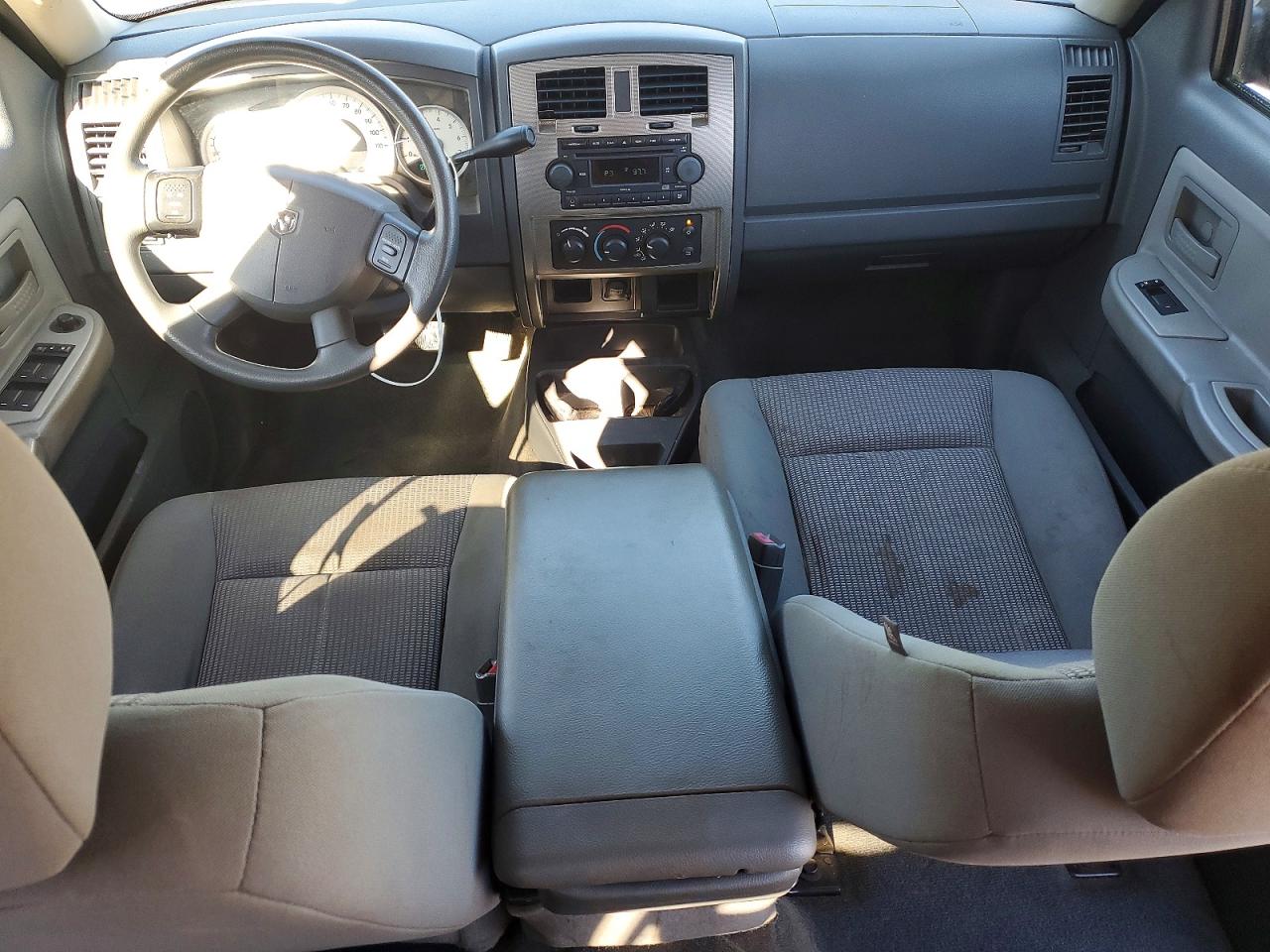 2007 Dodge Dakota Quad Slt Красный vin: 1D7HE48K57S117692