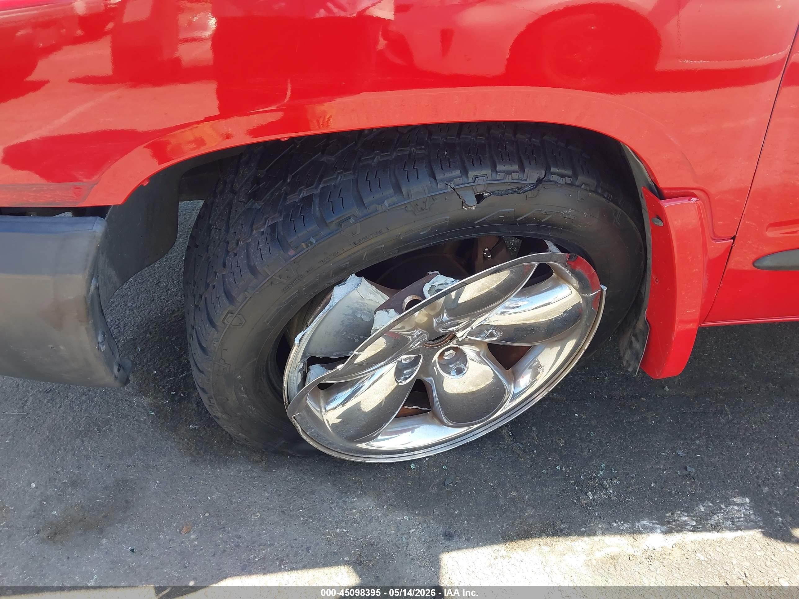 2005 Dodge Dakota Slt Красный vin: 1D7HE48K65S184475