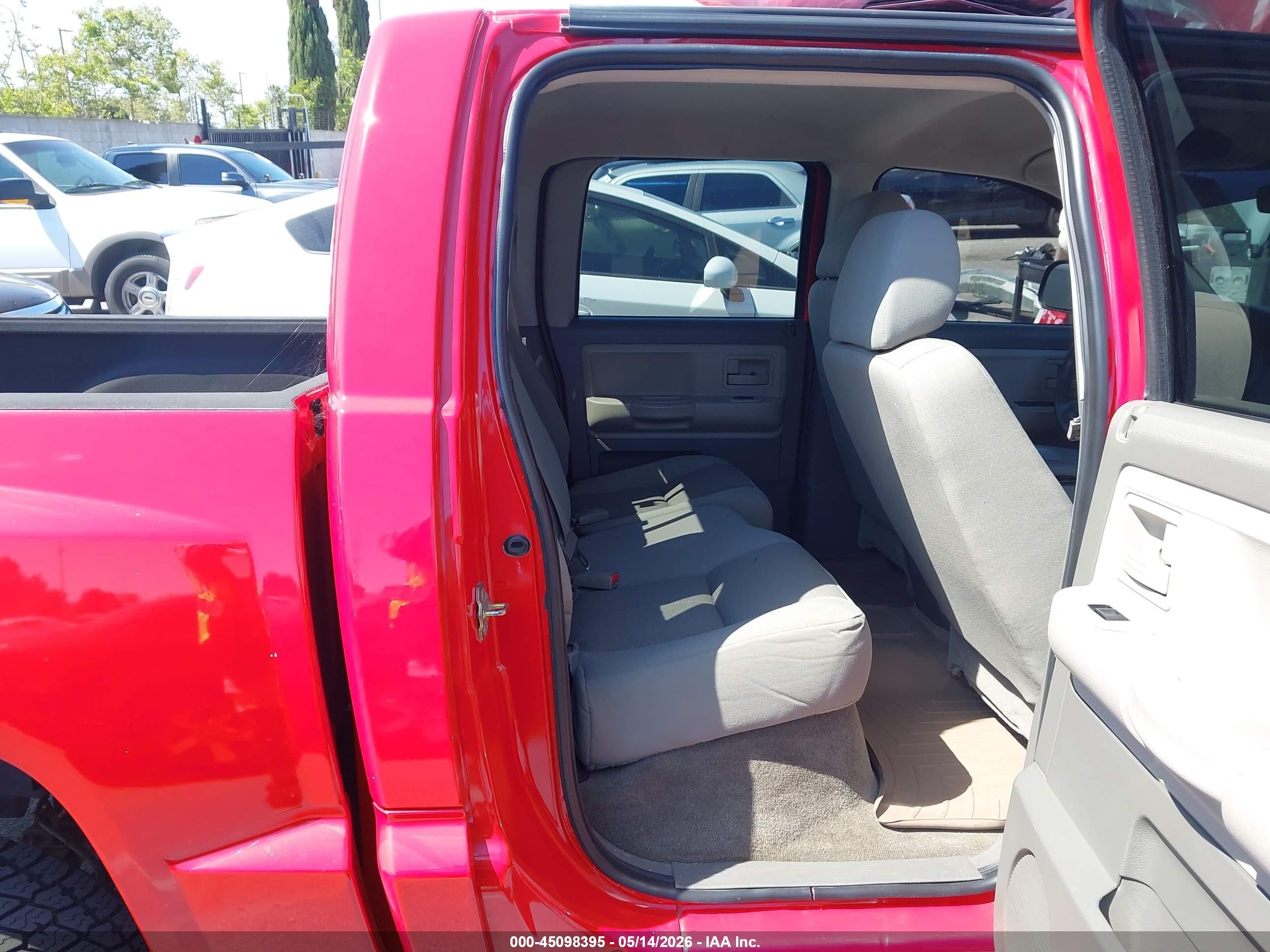 2005 Dodge Dakota Slt Красный vin: 1D7HE48K65S184475