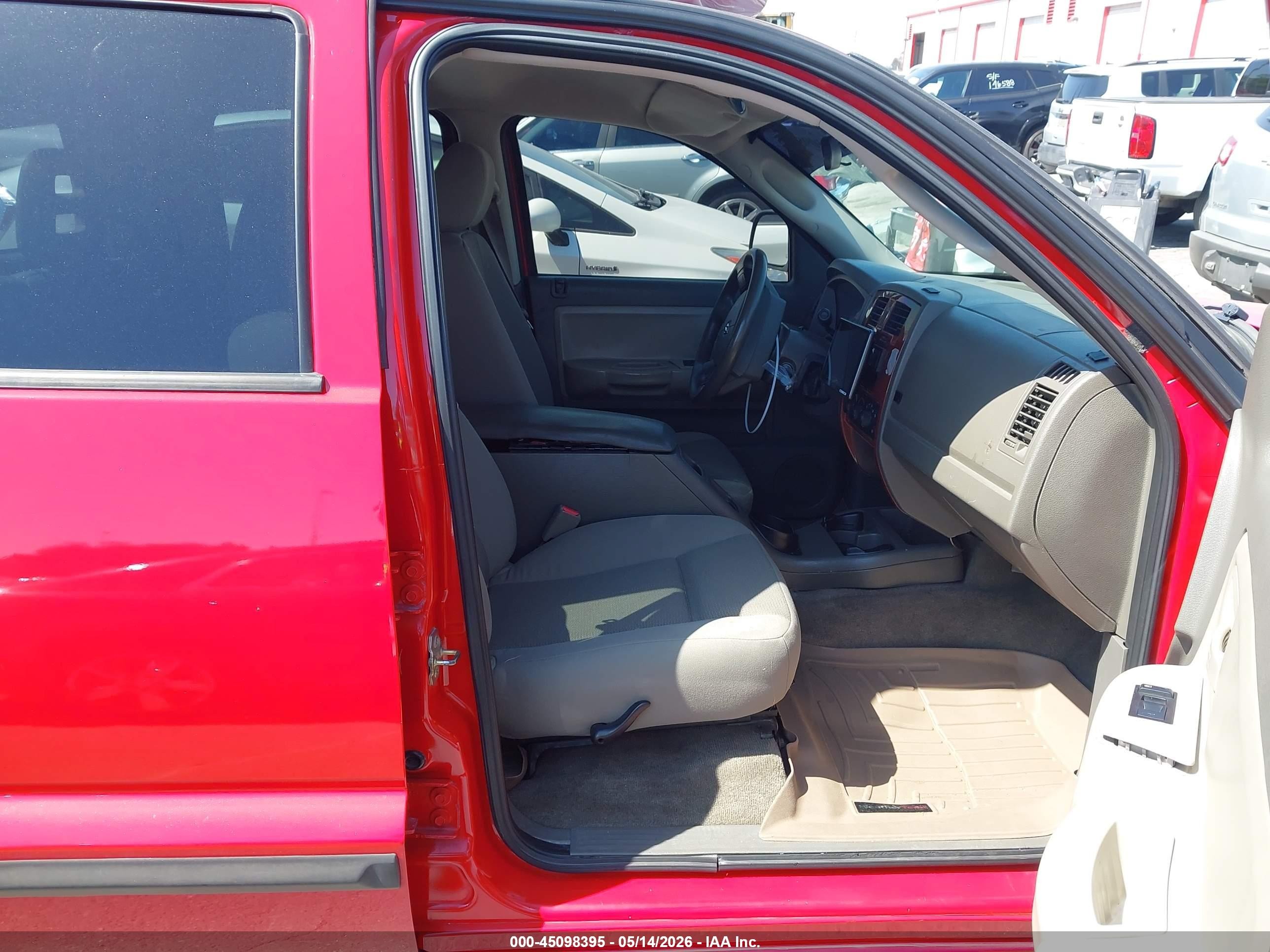 2005 Dodge Dakota Slt Красный vin: 1D7HE48K65S184475