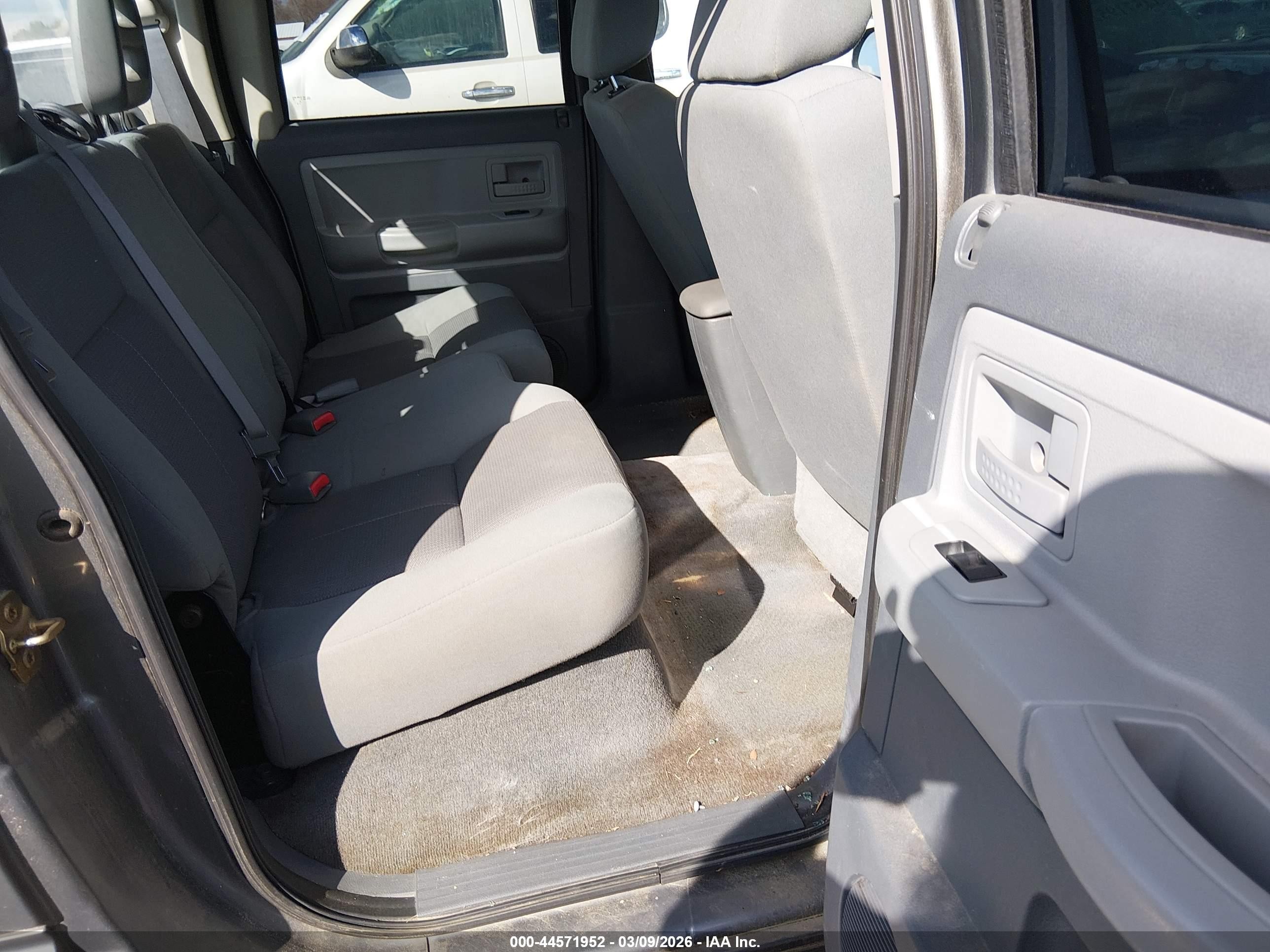 2005 Dodge Dakota Slt Gray vin: 1D7HE48K65S224134