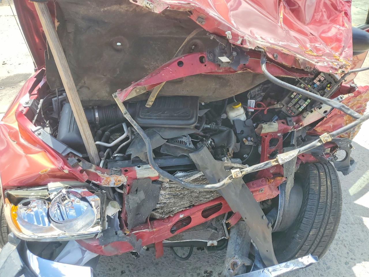 2006 Dodge Dakota Quad Slt Red vin: 1D7HE48K66S608965