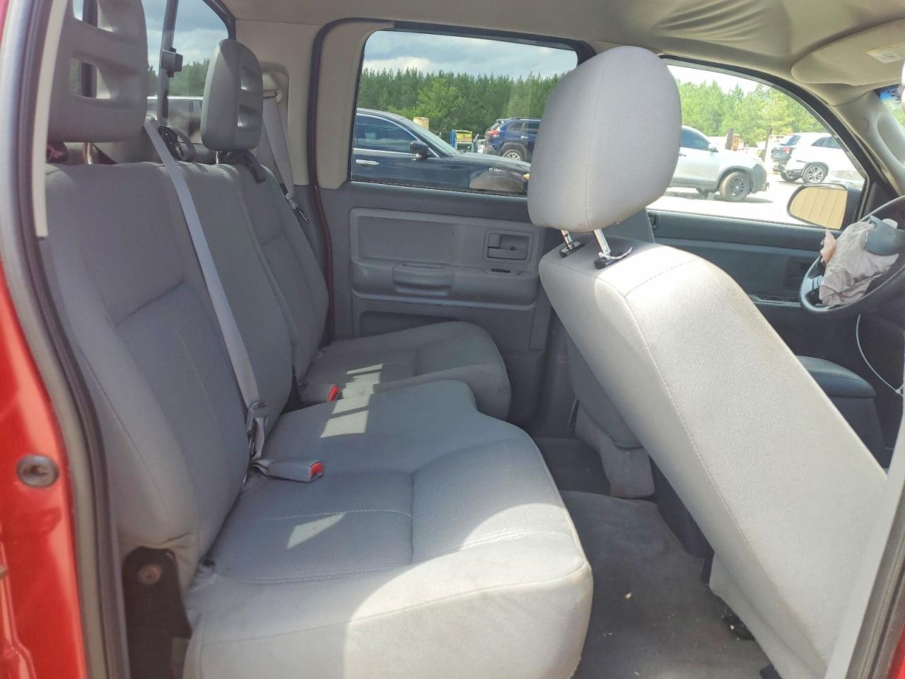 2006 Dodge Dakota Quad Slt Red vin: 1D7HE48K66S608965