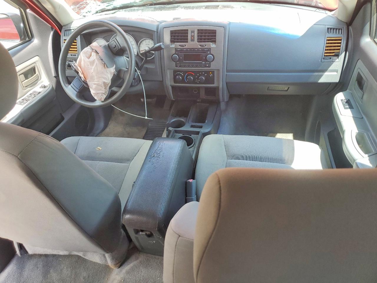 2006 Dodge Dakota Quad Slt Red vin: 1D7HE48K66S608965