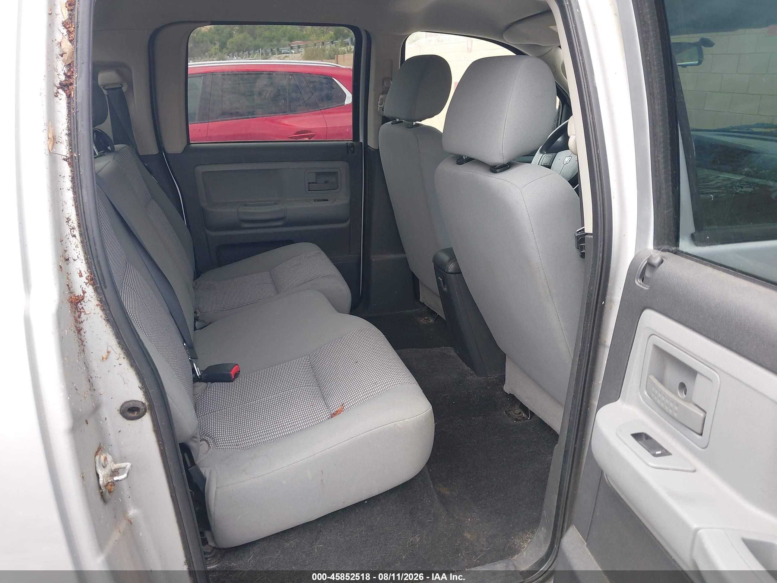 2008 Dodge Dakota Slt Серебряный vin: 1D7HE48K78S504682
