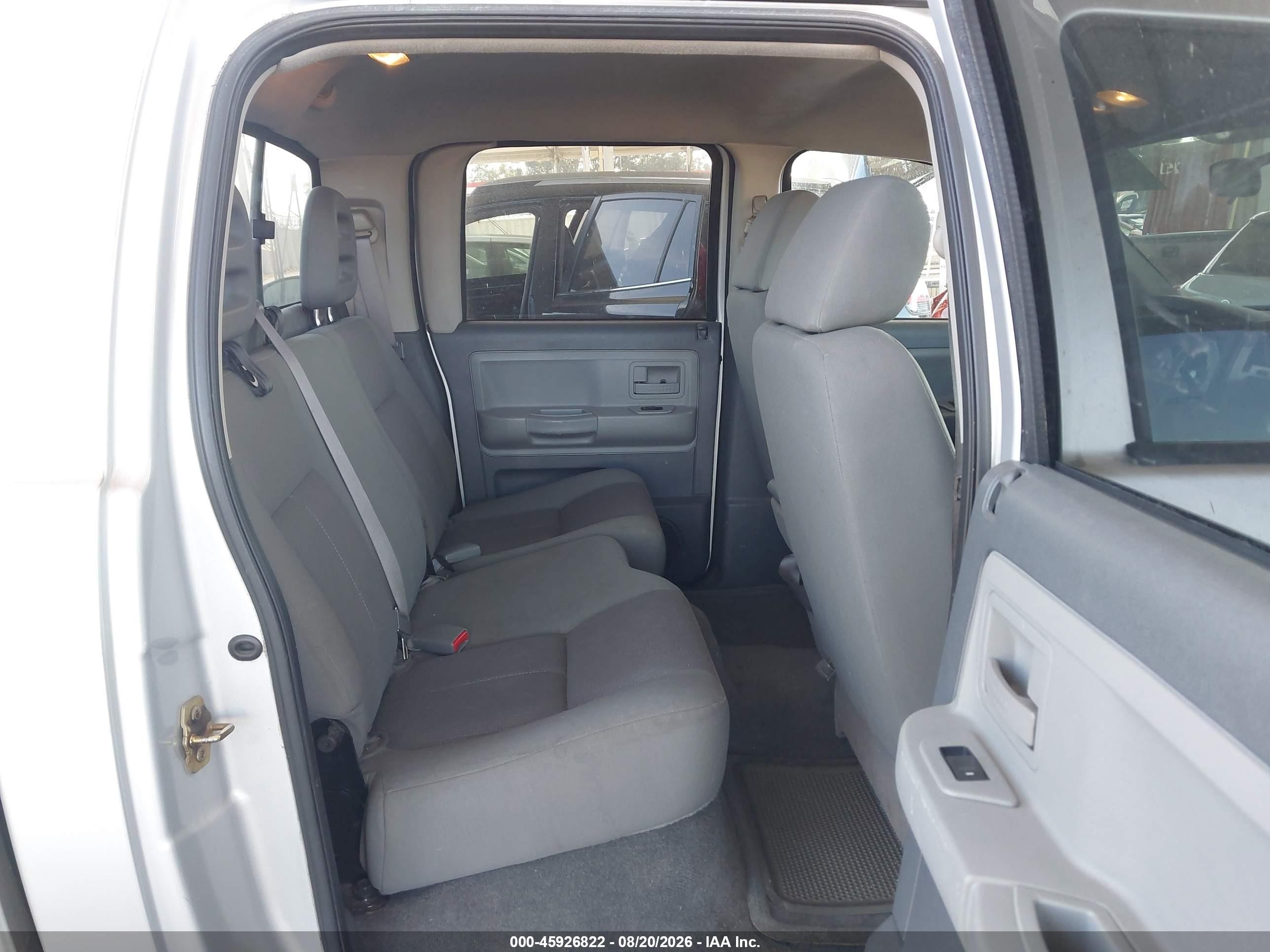 2006 Dodge Dakota Slt Silver vin: 1D7HE48K86S504381