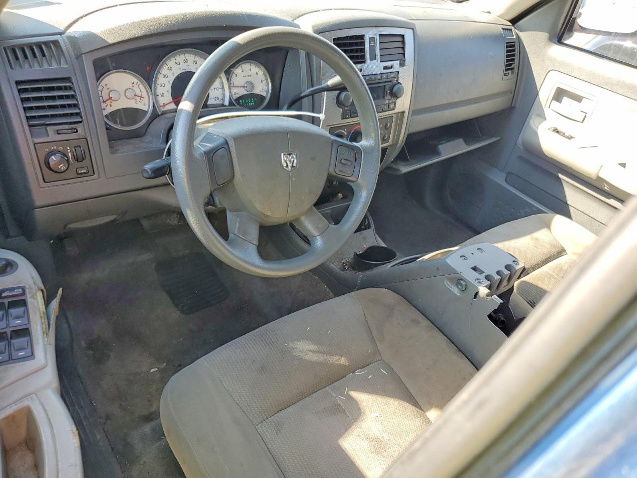 2006 Dodge Dakota Quad Slt Blue vin: 1D7HE48K86S510875