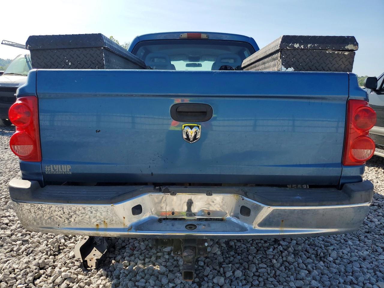2006 Dodge Dakota Quad Slt Blue vin: 1D7HE48K86S510875