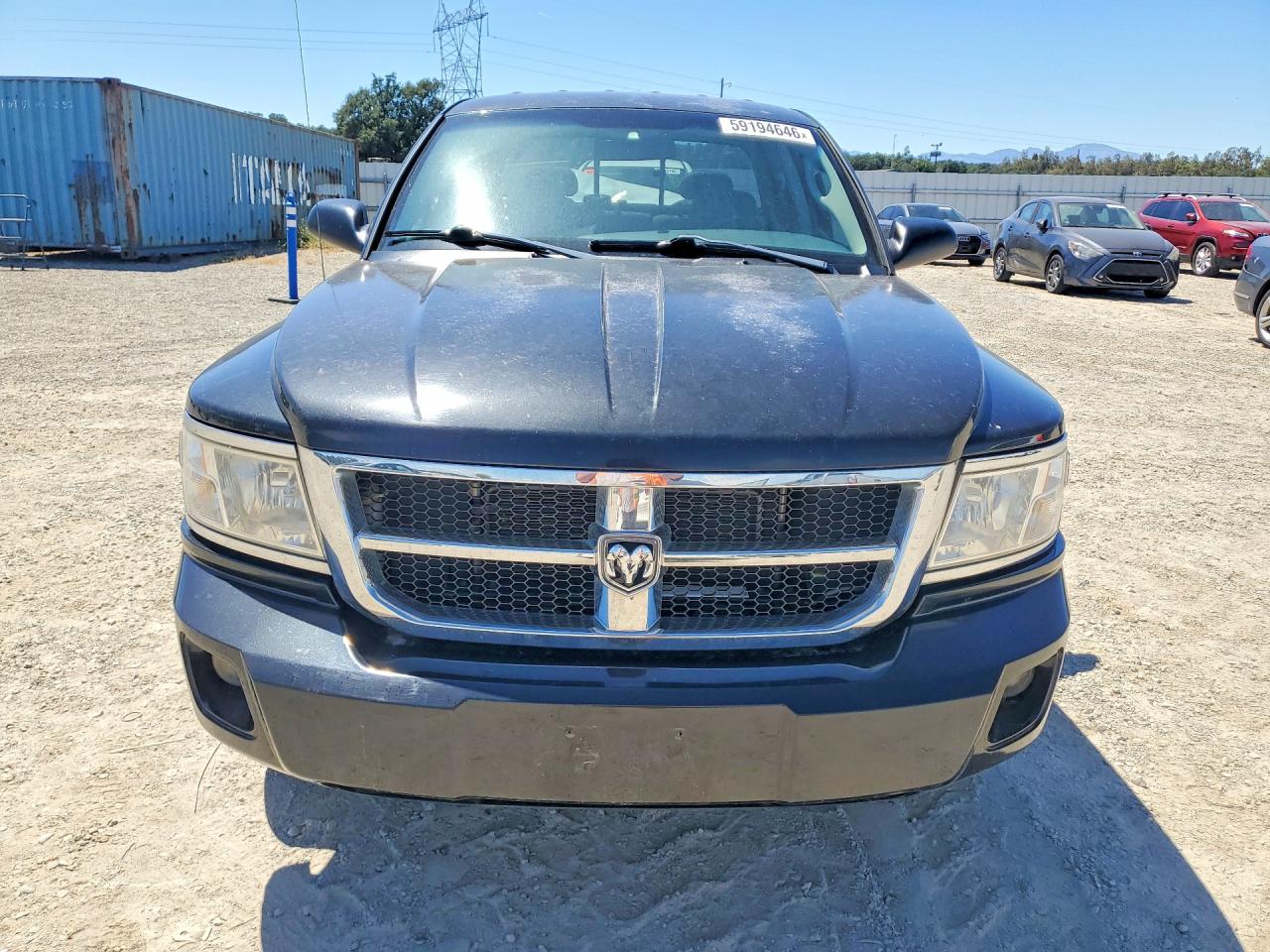 2008 Dodge Dakota Quad Slt Черный vin: 1D7HE48K98S506191