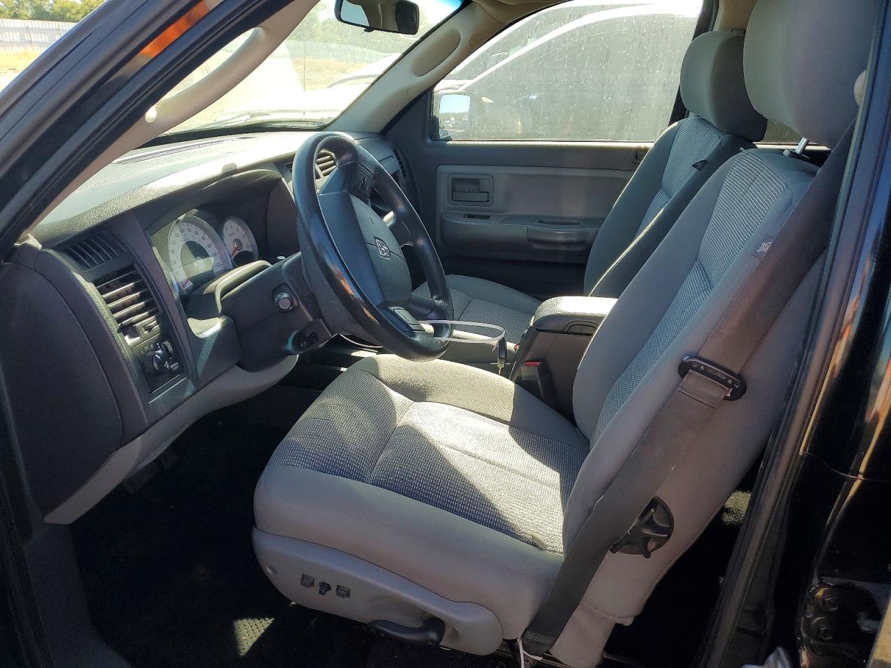 2008 Dodge Dakota Quad Slt Черный vin: 1D7HE48K98S506191