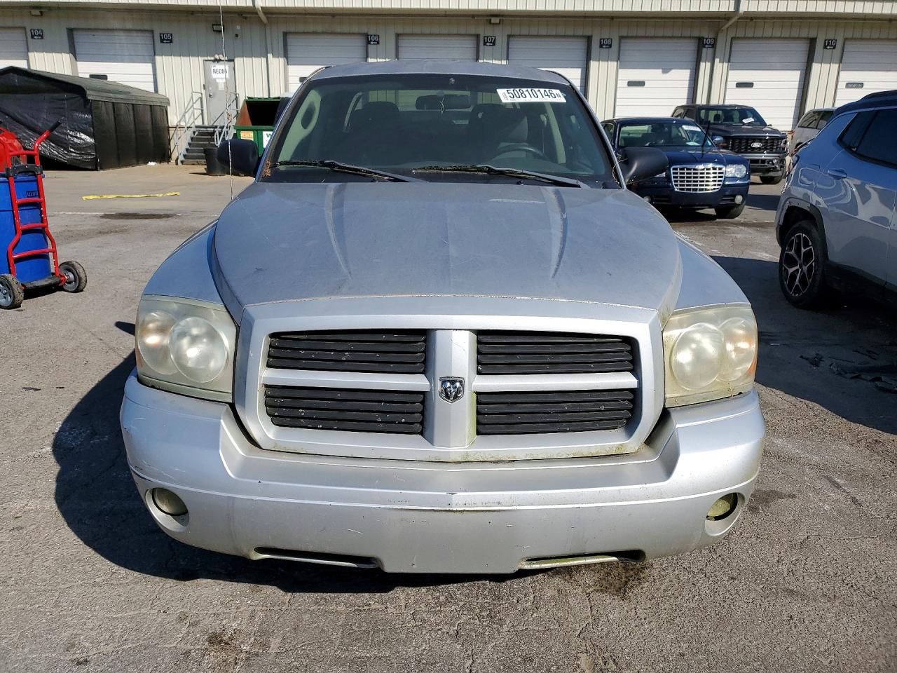 2006 Dodge Dakota Quad Slt Silver vin: 1D7HE48N06S616876