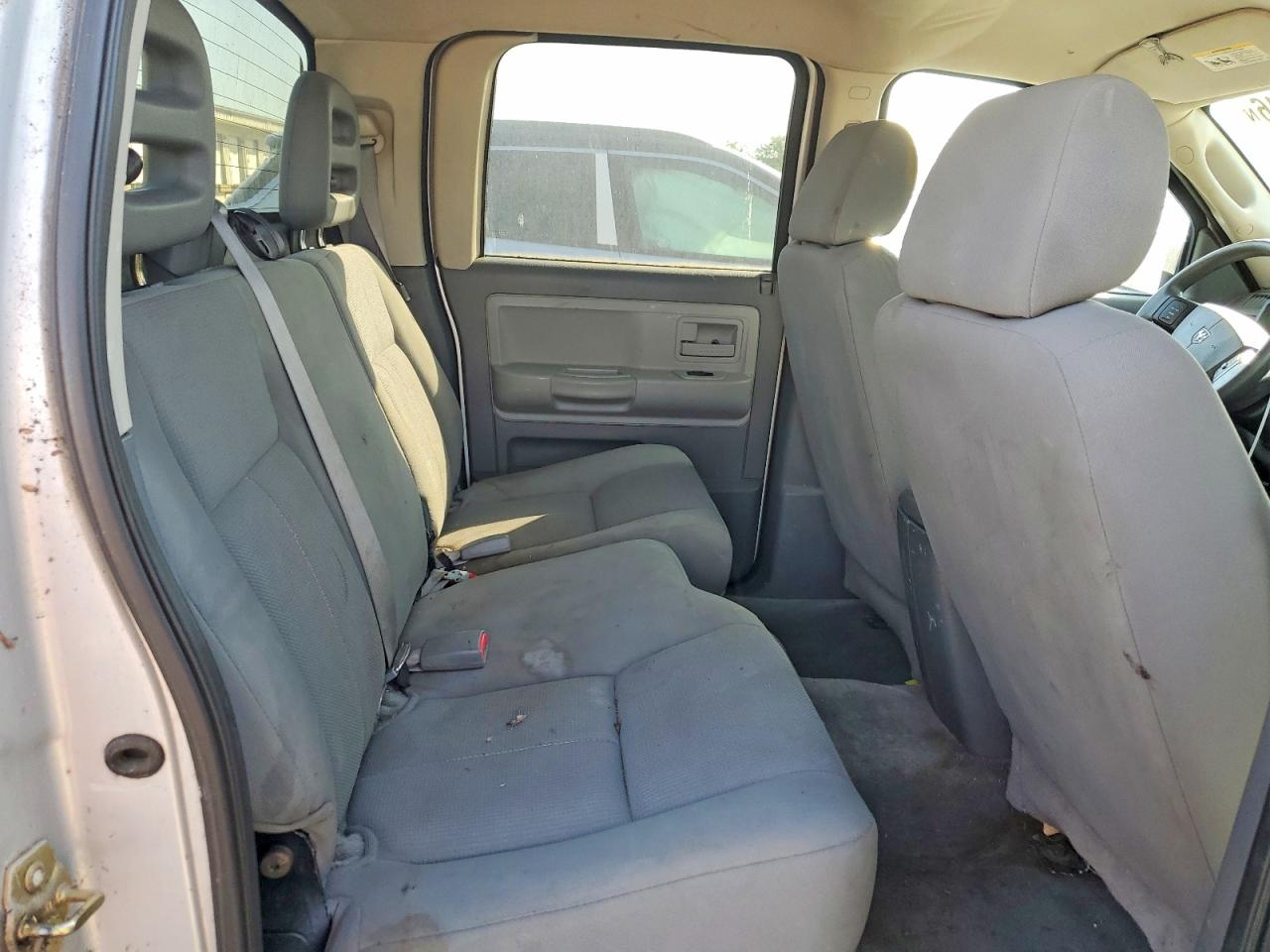 2006 Dodge Dakota Quad Slt Silver vin: 1D7HE48N06S616876