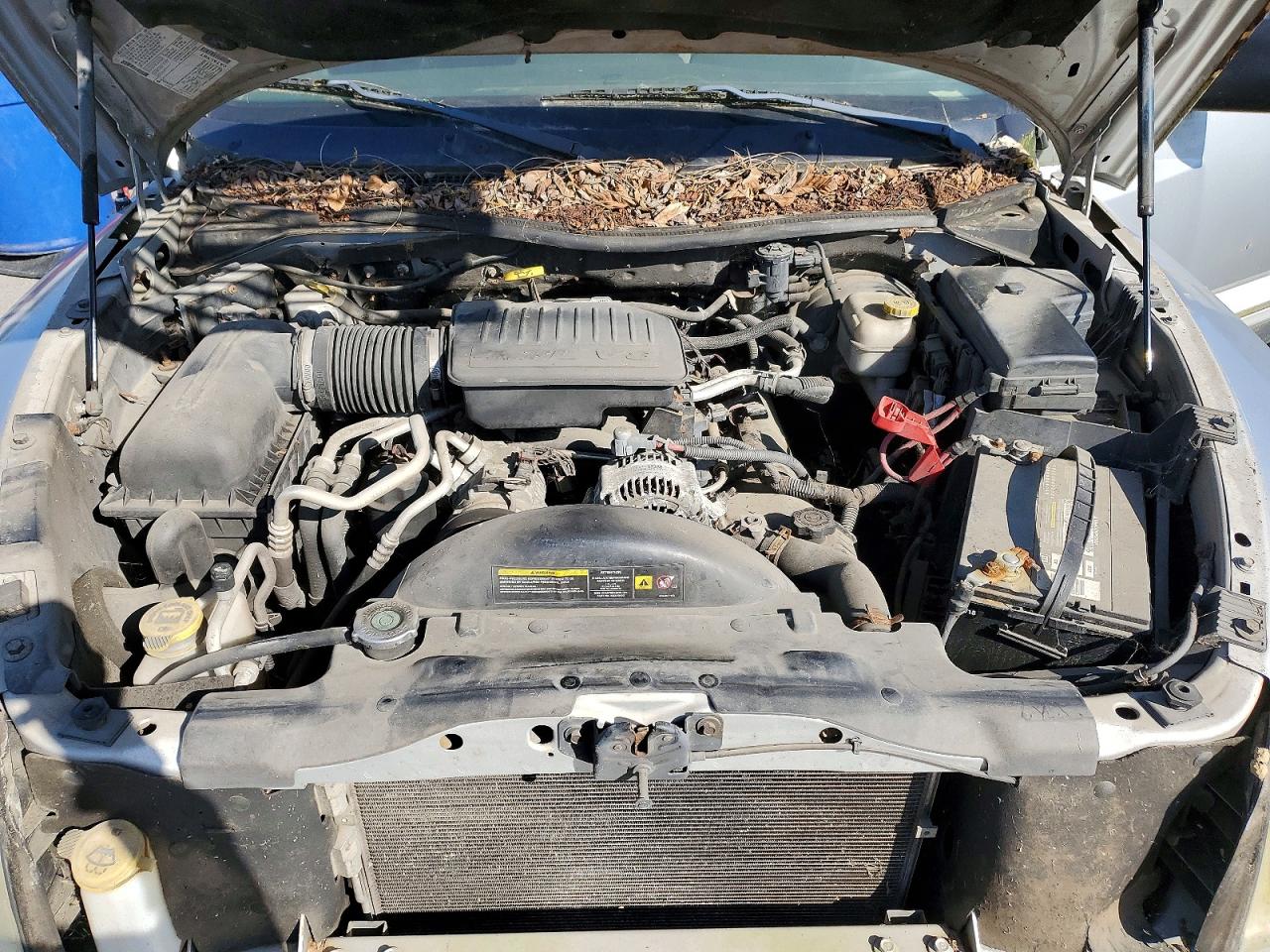 2006 Dodge Dakota Quad Slt Silver vin: 1D7HE48N06S616876