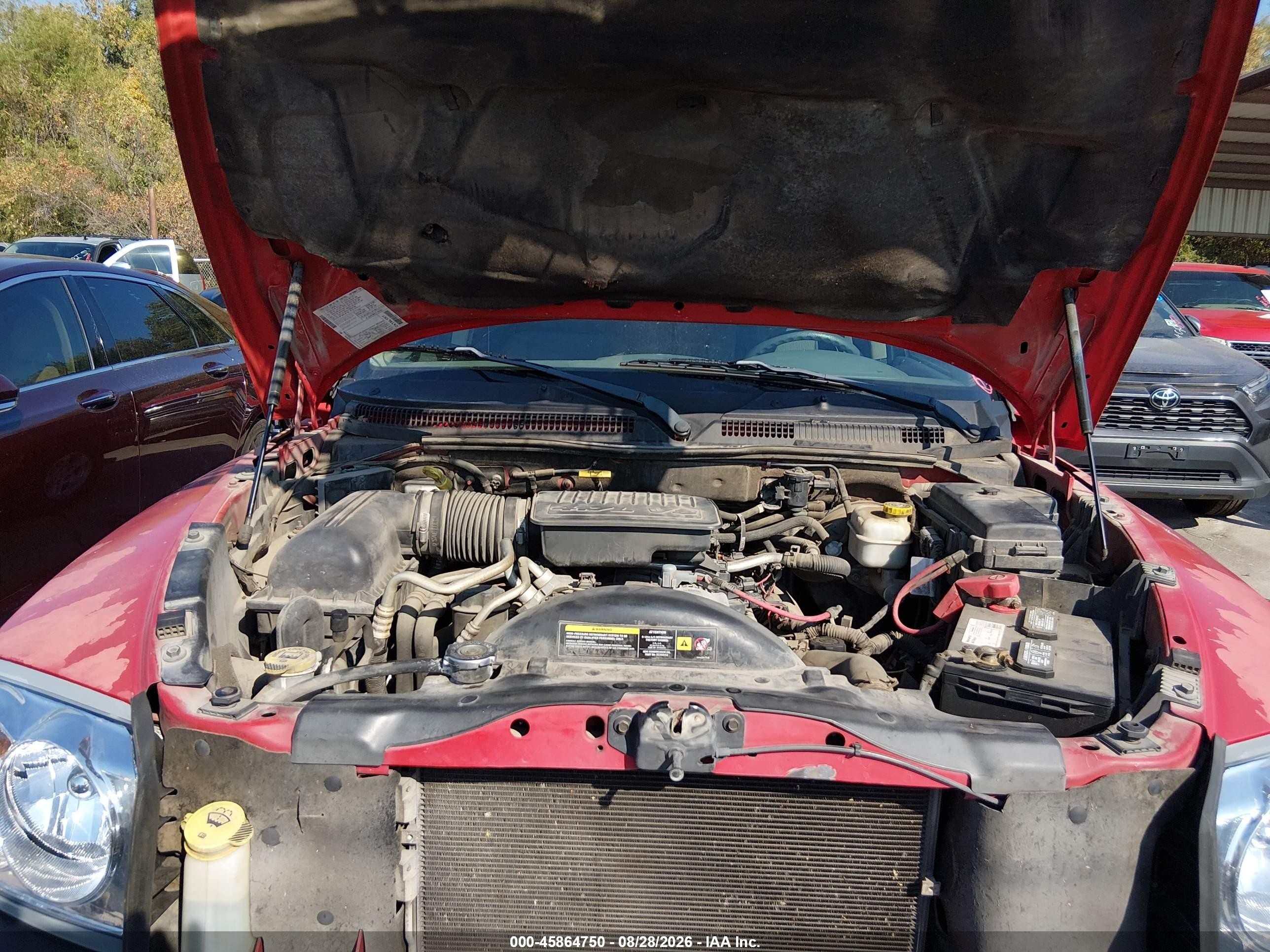 2006 Dodge Dakota Slt Red vin: 1D7HE48N36S617469