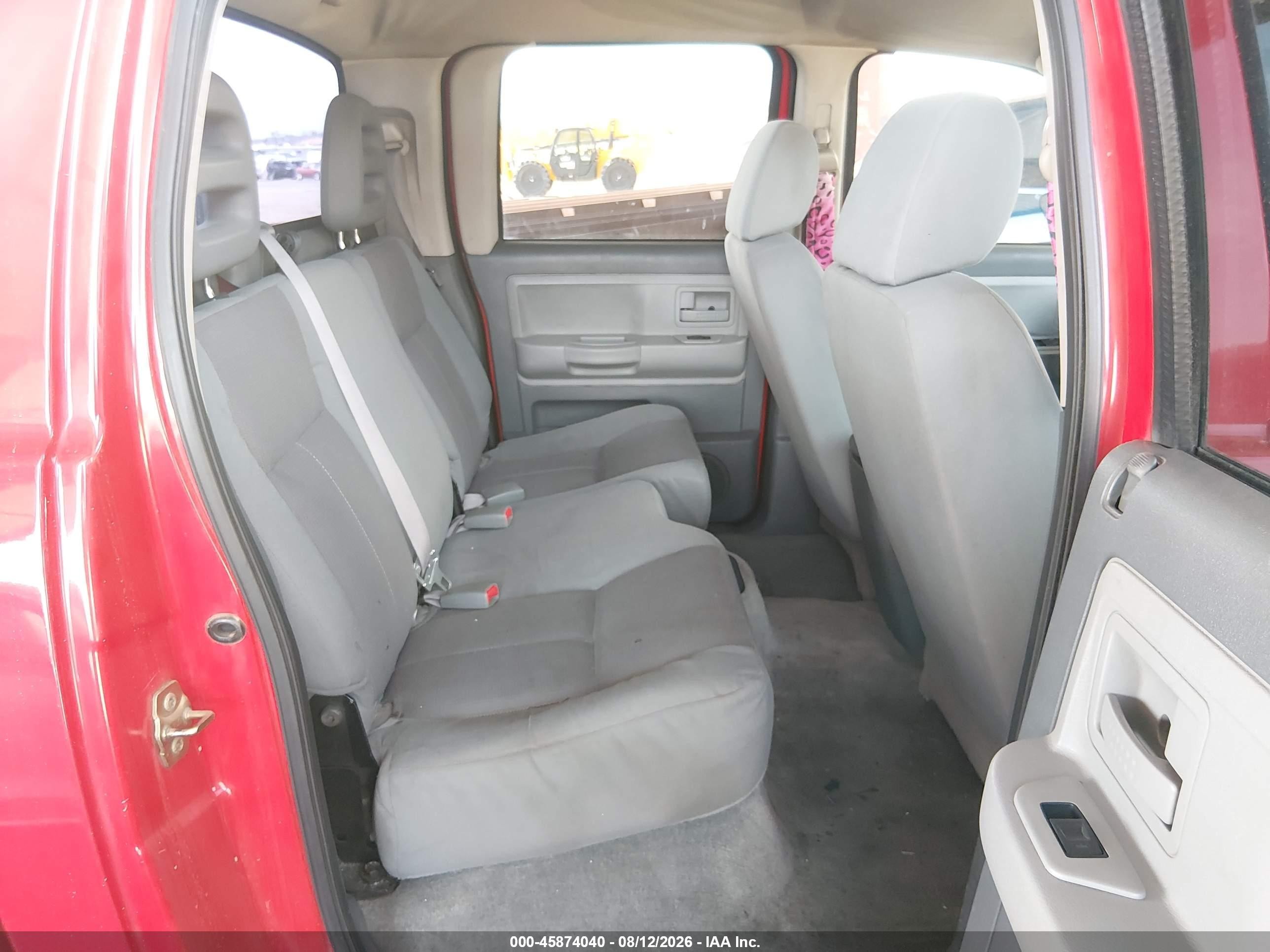 2005 Dodge Dakota Slt Красный vin: 1D7HE48N65S288345