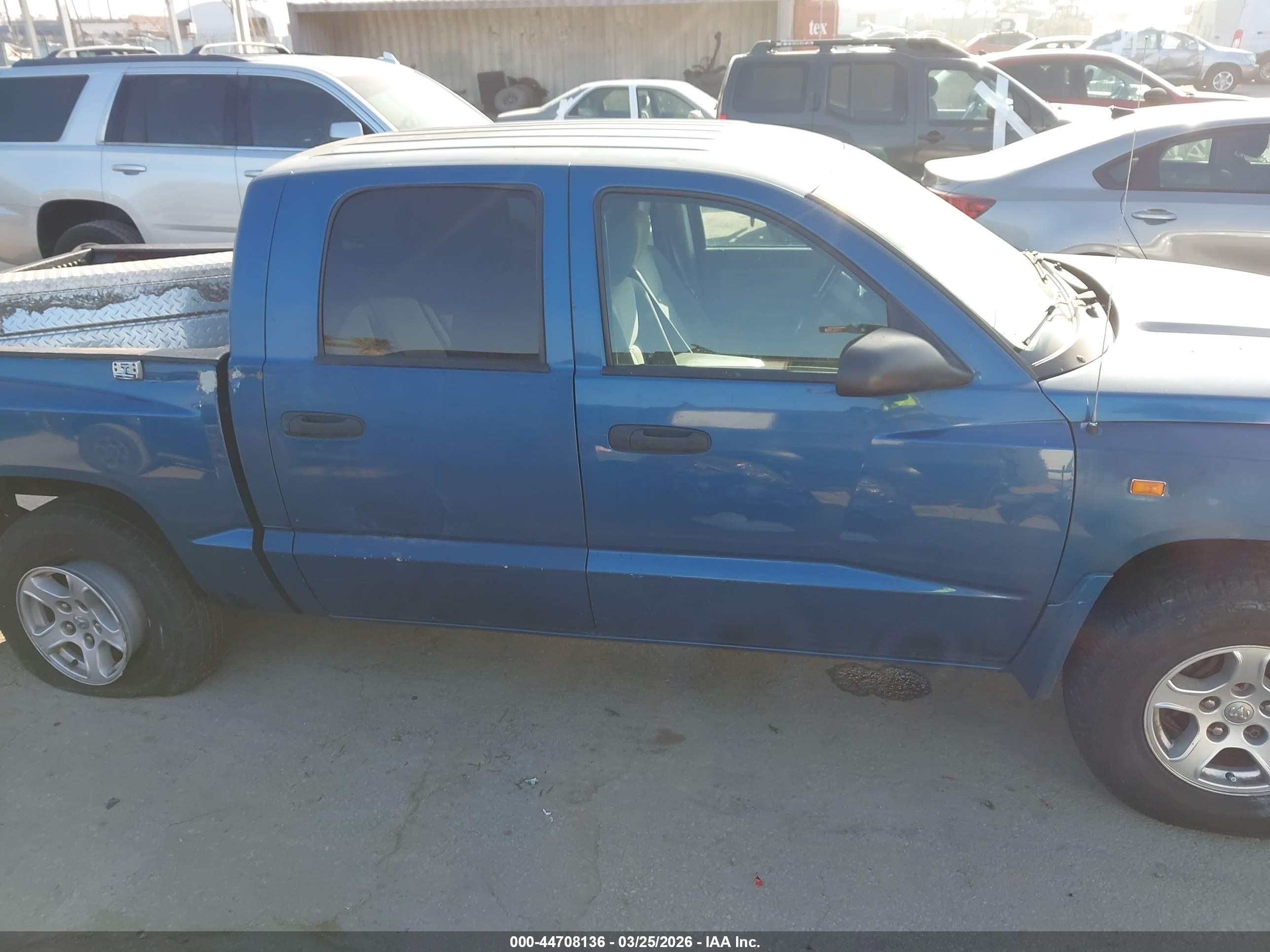 2006 Dodge Dakota Slt Blue vin: 1D7HE48N66S539771