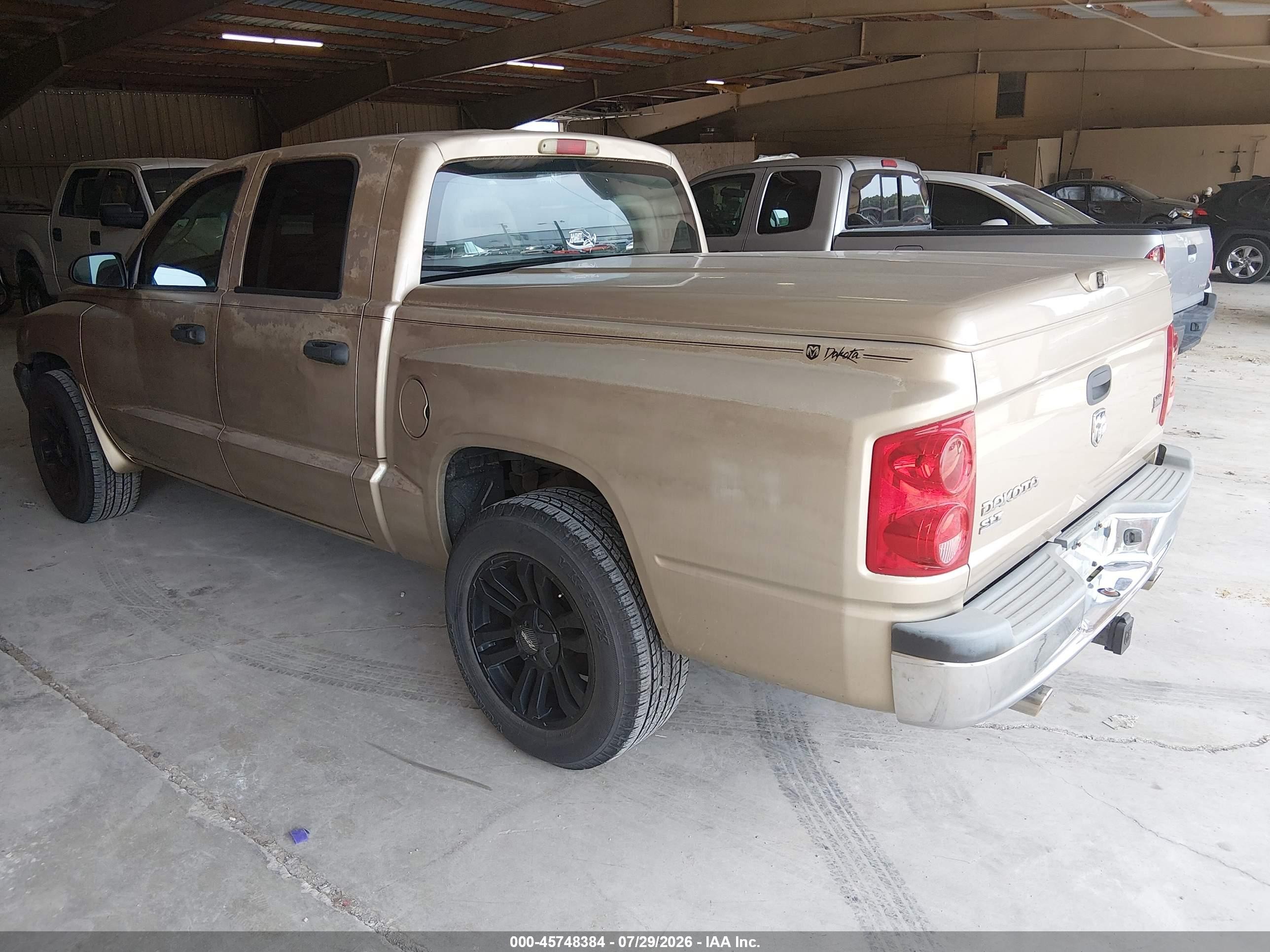 2005 Dodge Dakota Slt Gold vin: 1D7HE48N75S142441