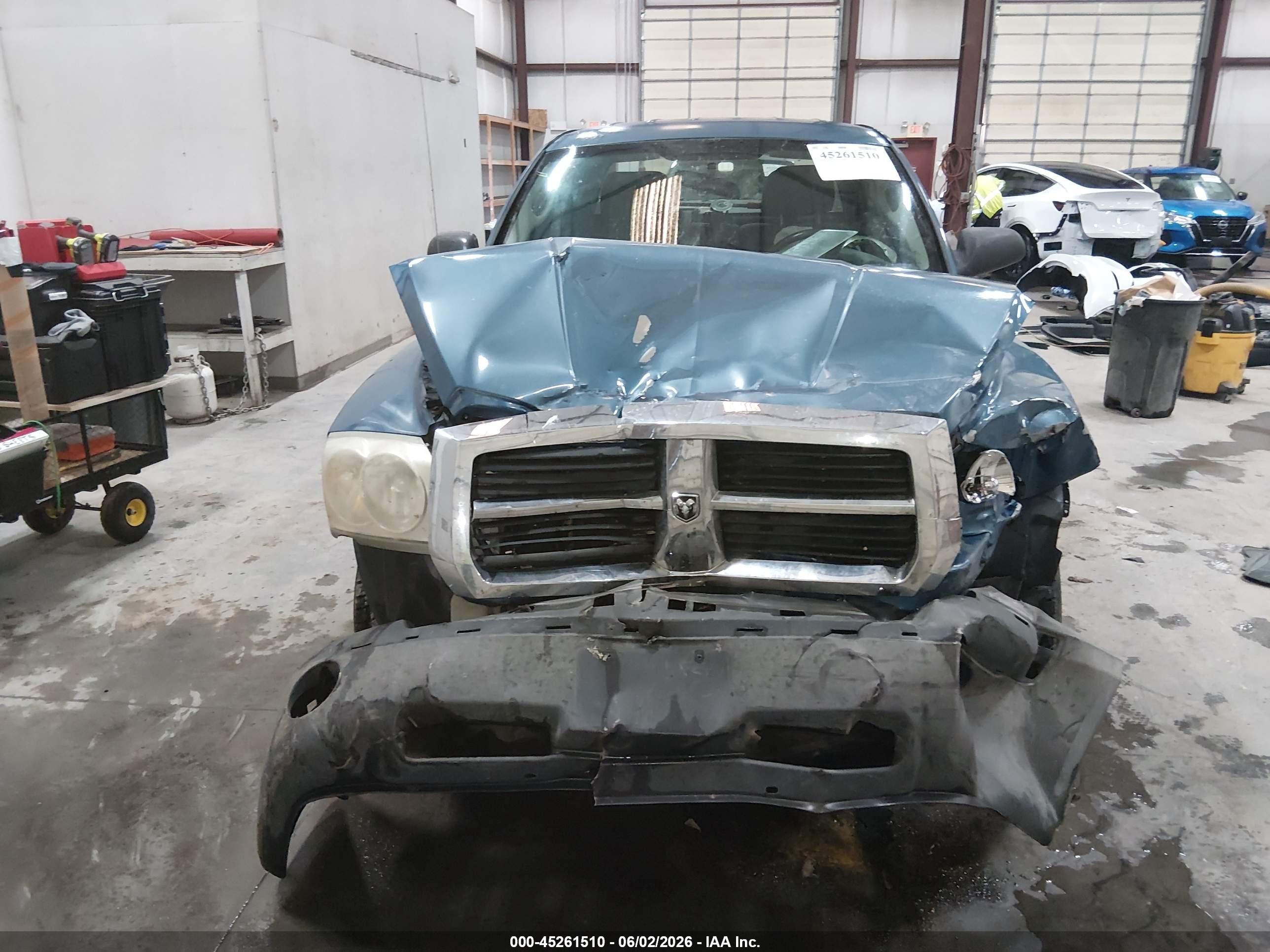 2005 Dodge Dakota Slt Blue vin: 1D7HE48N85S263592