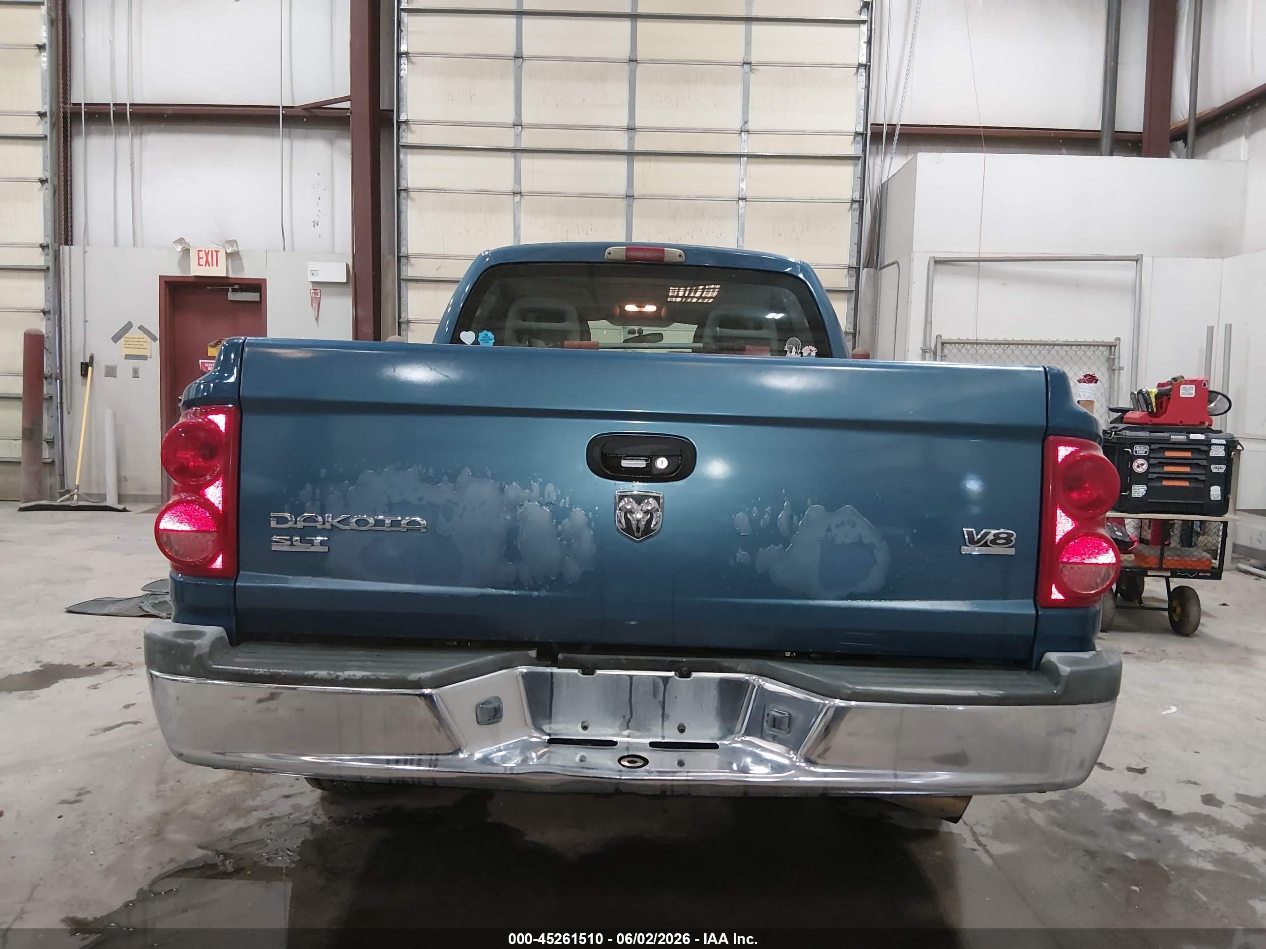 2005 Dodge Dakota Slt Blue vin: 1D7HE48N85S263592
