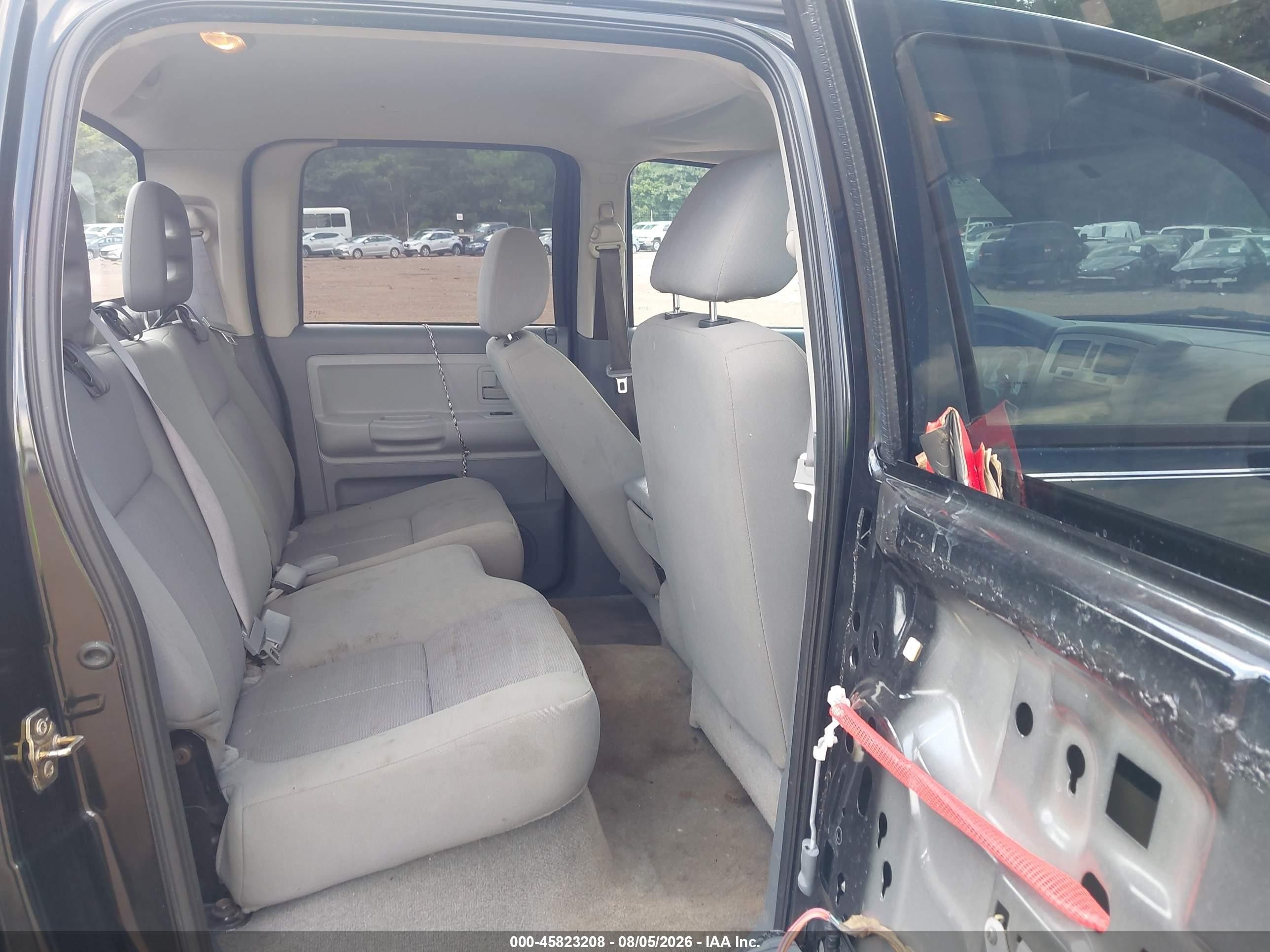 2006 Dodge Dakota Slt Black vin: 1D7HE48N96S703367