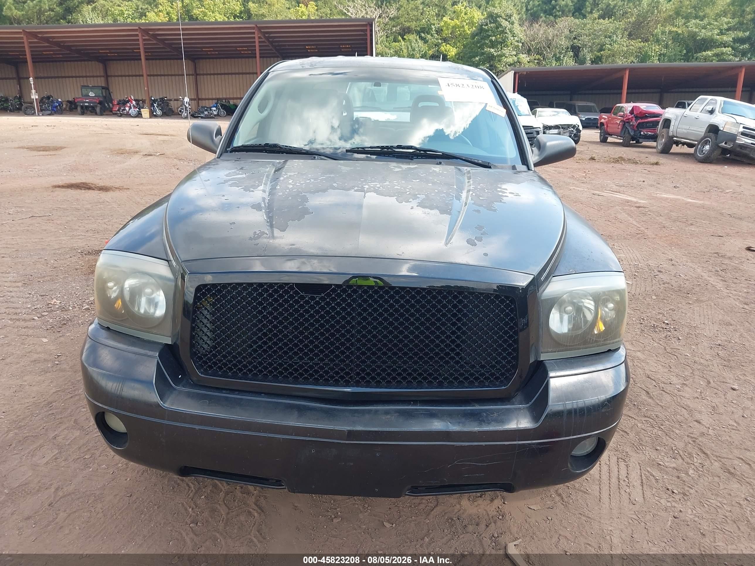 2006 Dodge Dakota Slt Black vin: 1D7HE48N96S703367