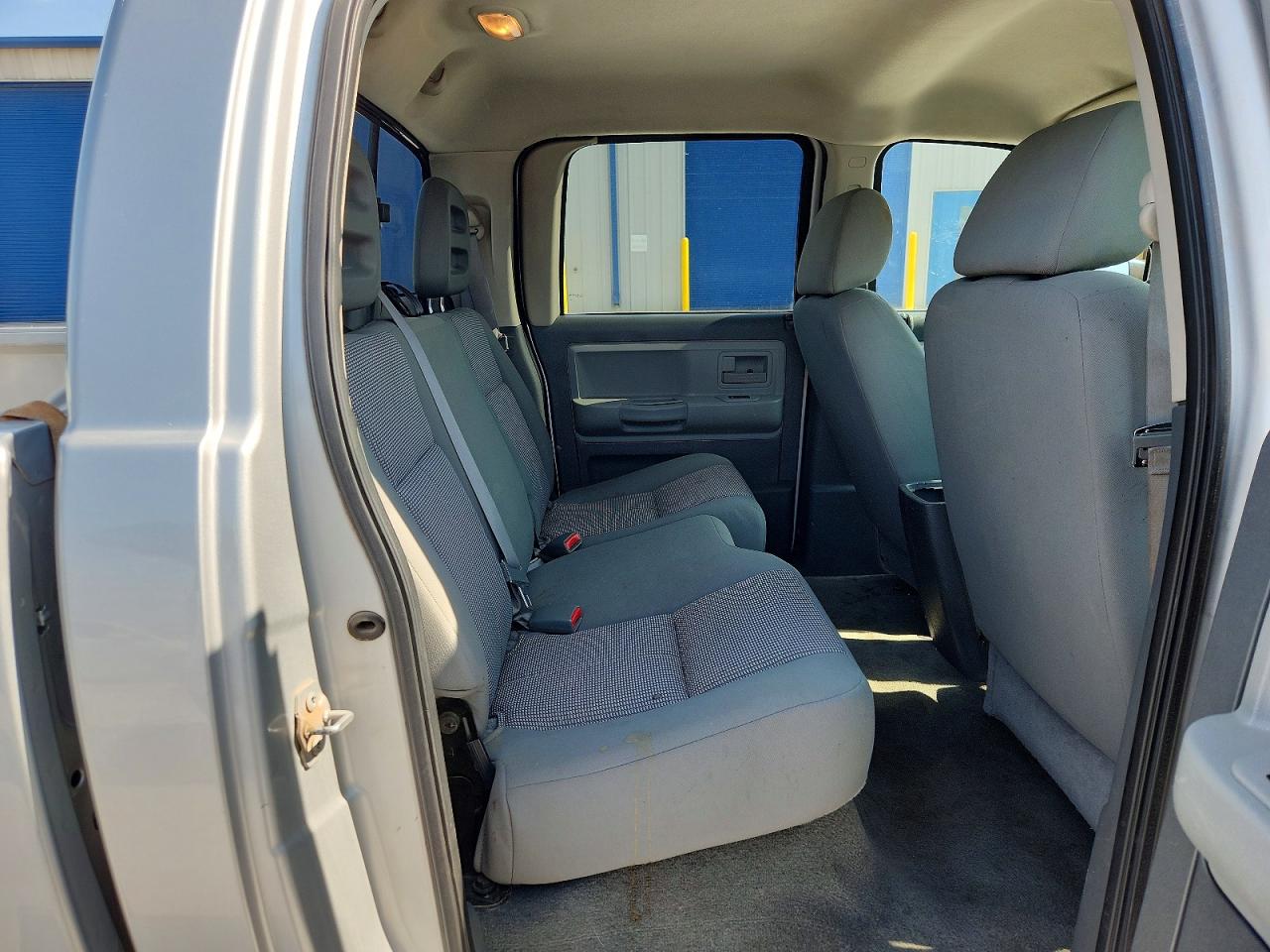 2007 Dodge Dakota Quad Slt White vin: 1D7HE48P67S194020