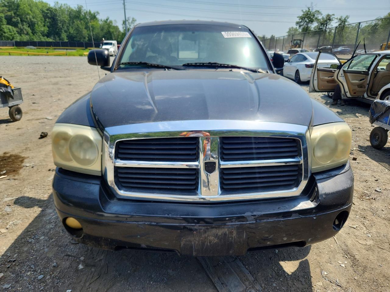 2005 Dodge Dakota Laramie Black vin: 1D7HE52N25S122533